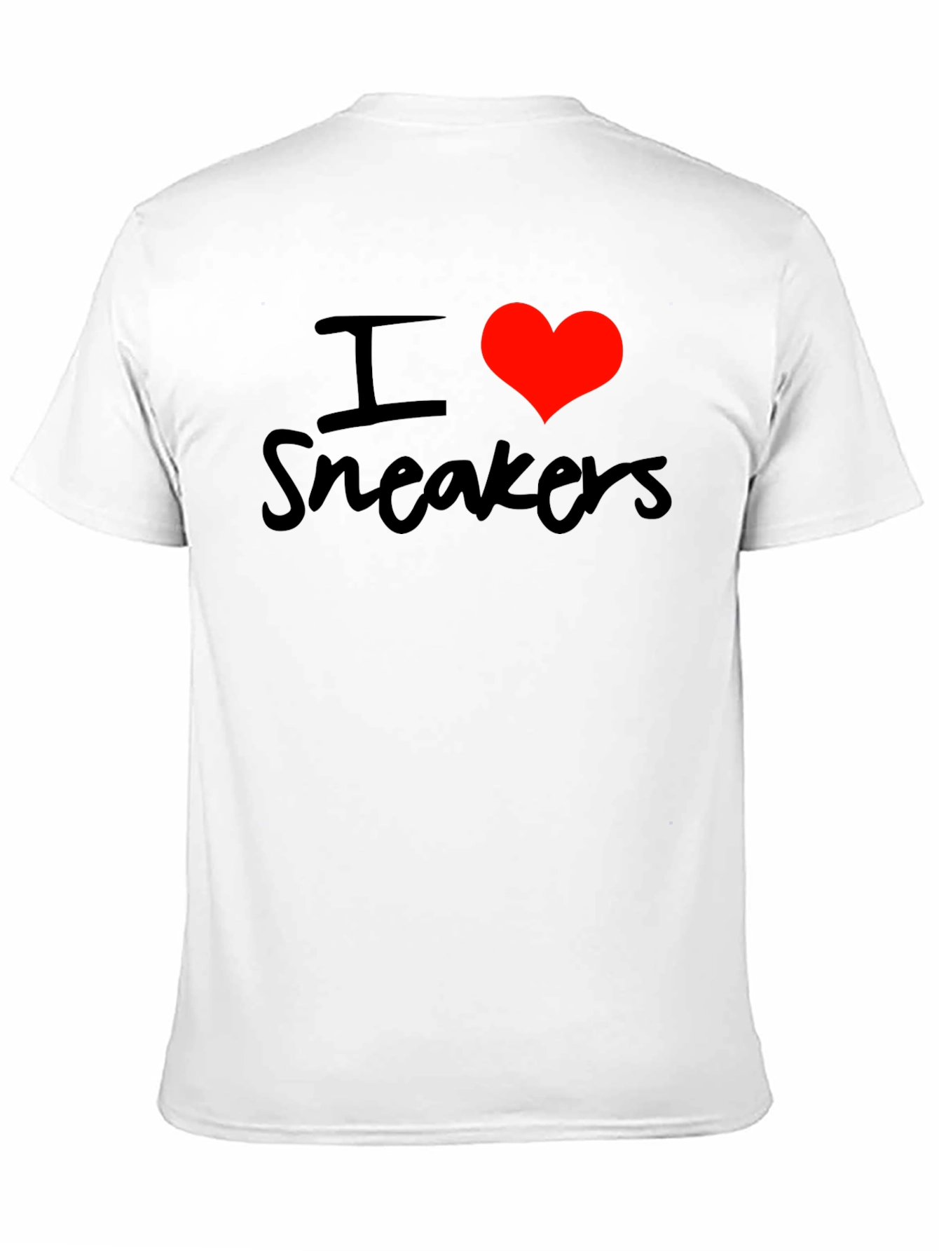 I Heart Sneakers Graphic T-Shirt - Black