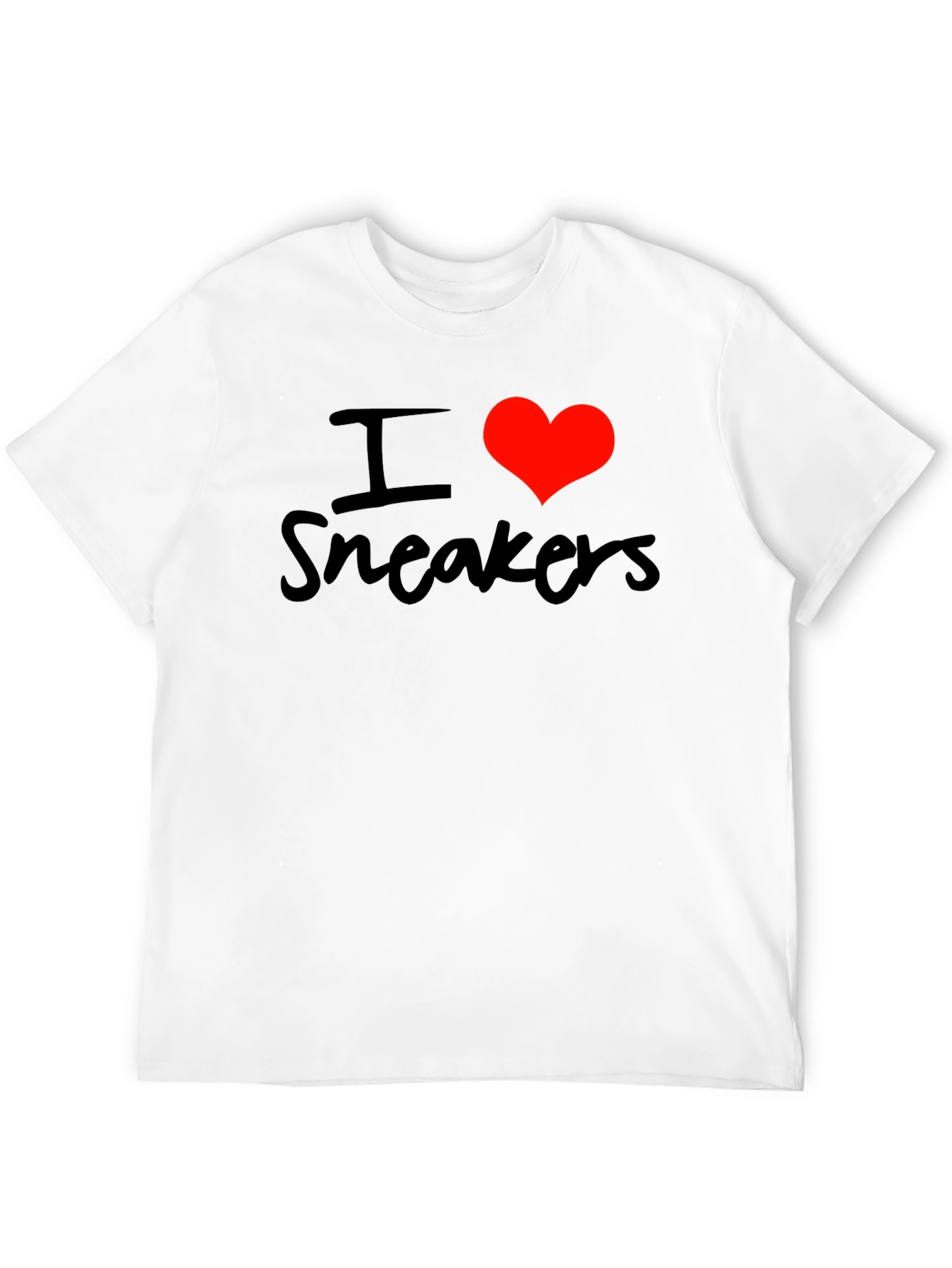 I Heart Sneakers Graphic T-Shirt - Black