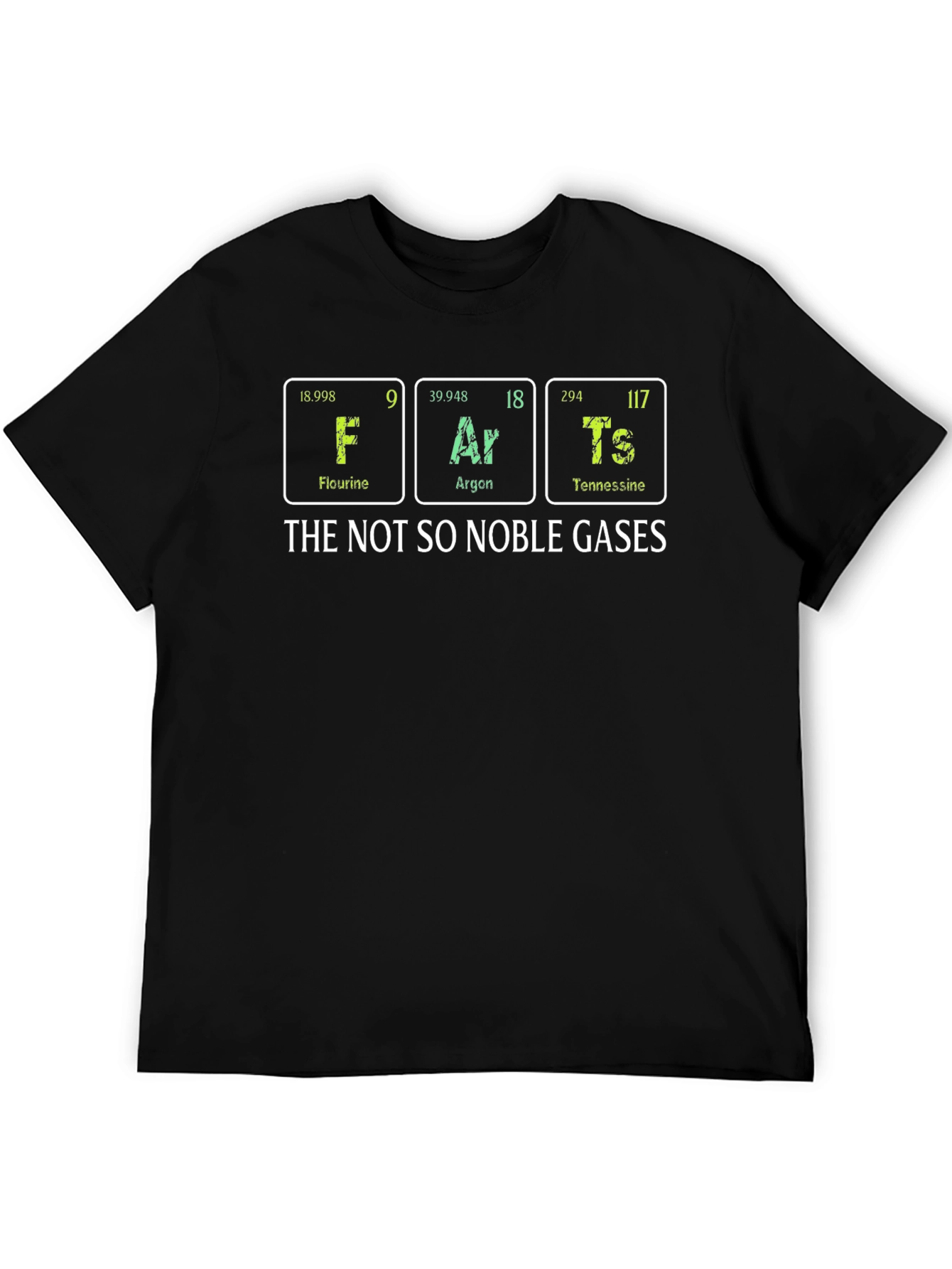 The Not So Noble Gases Graphic Tee