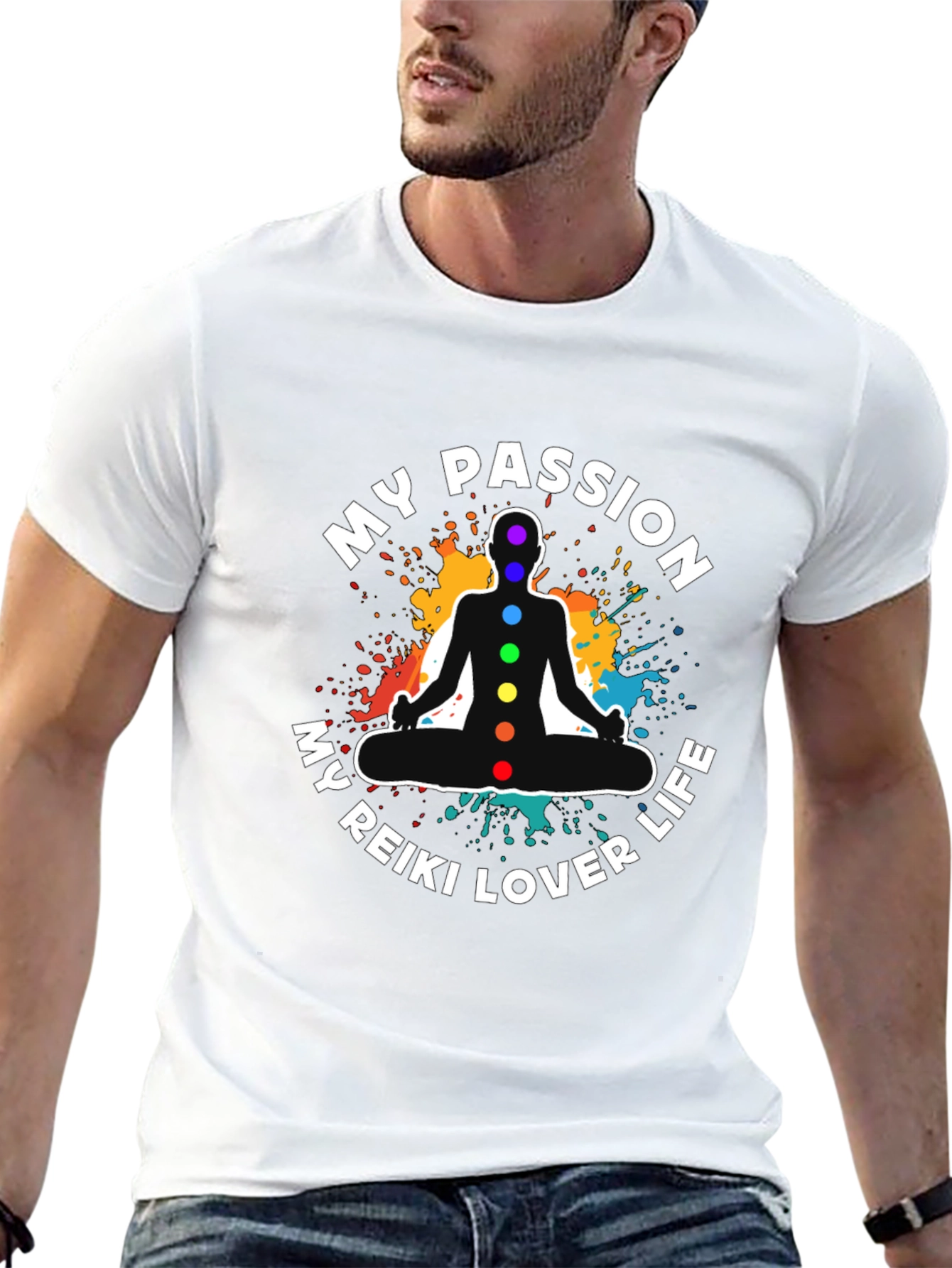Reiki Lover T-Shirt - Chakra Meditation