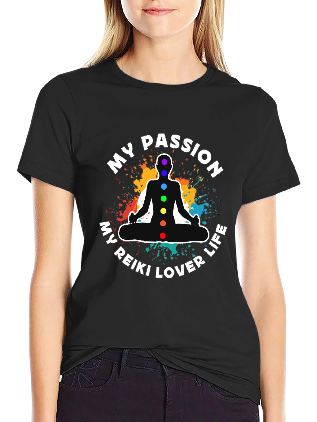 Reiki Lover T-Shirt - Chakra Meditation