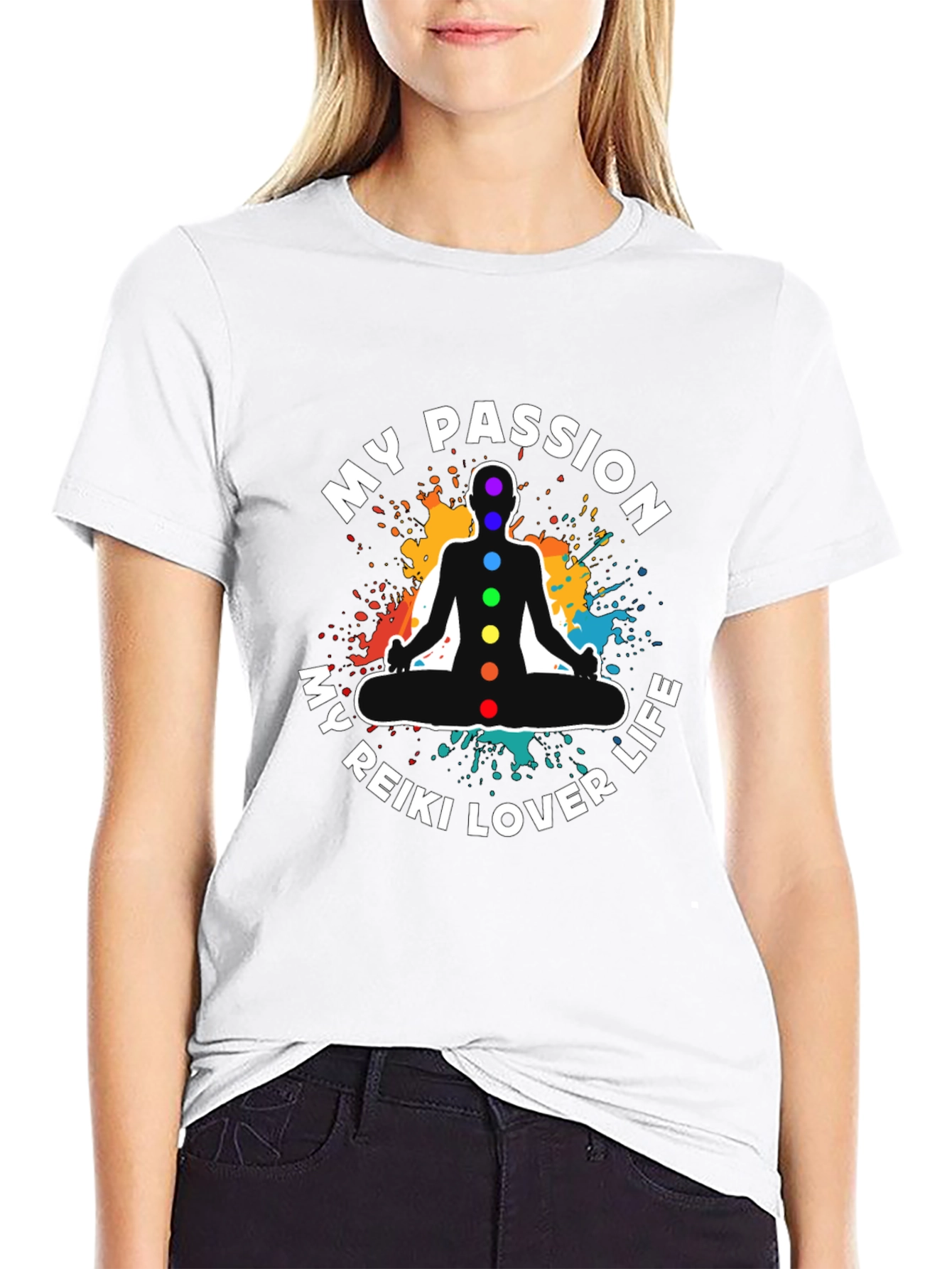 Reiki Lover T-Shirt - Chakra Meditation