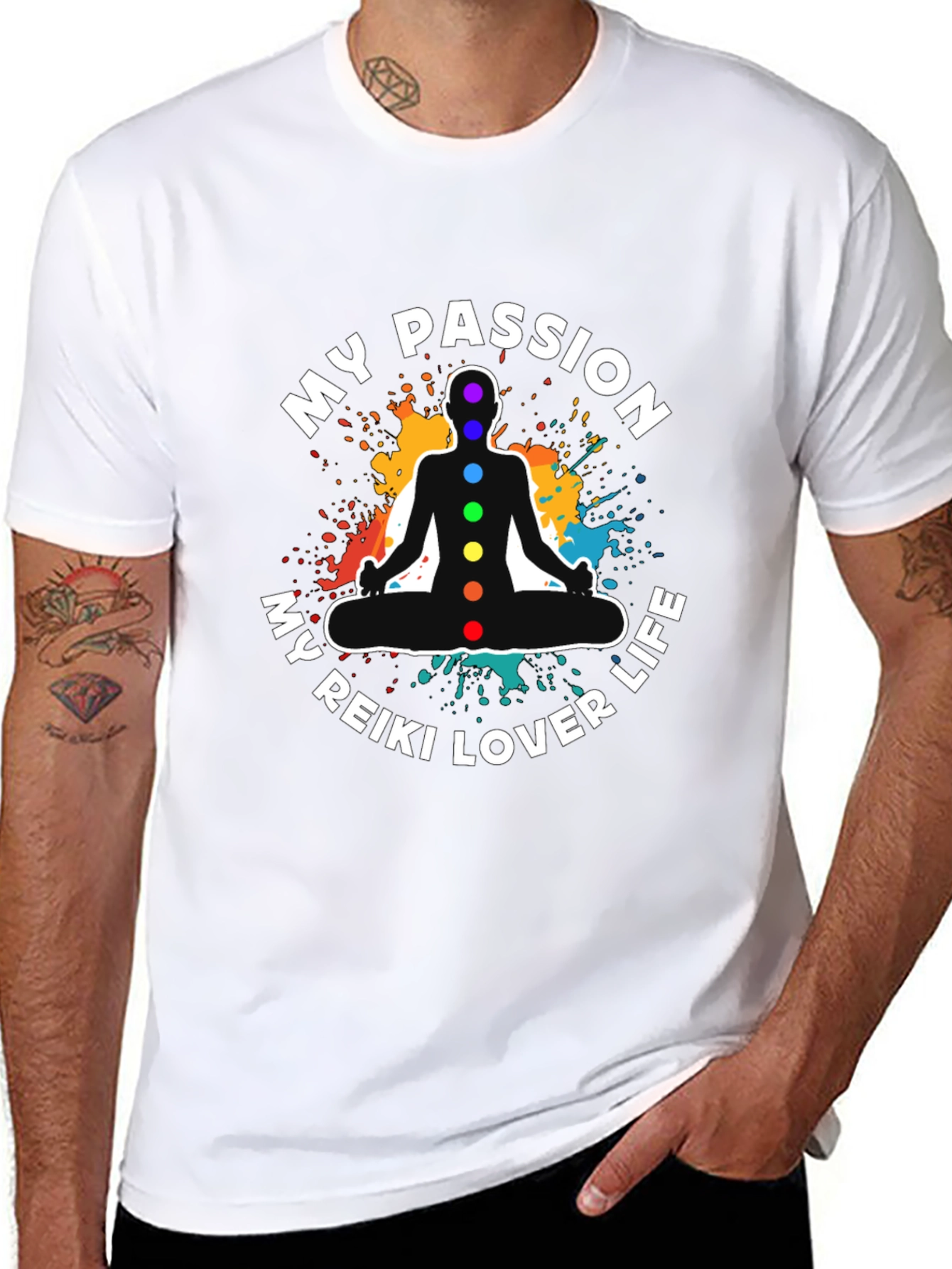 Reiki Lover T-Shirt - Chakra Meditation