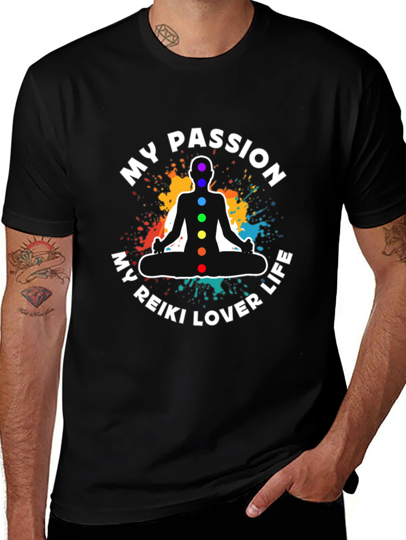 Reiki Lover T-Shirt - Chakra Meditation
