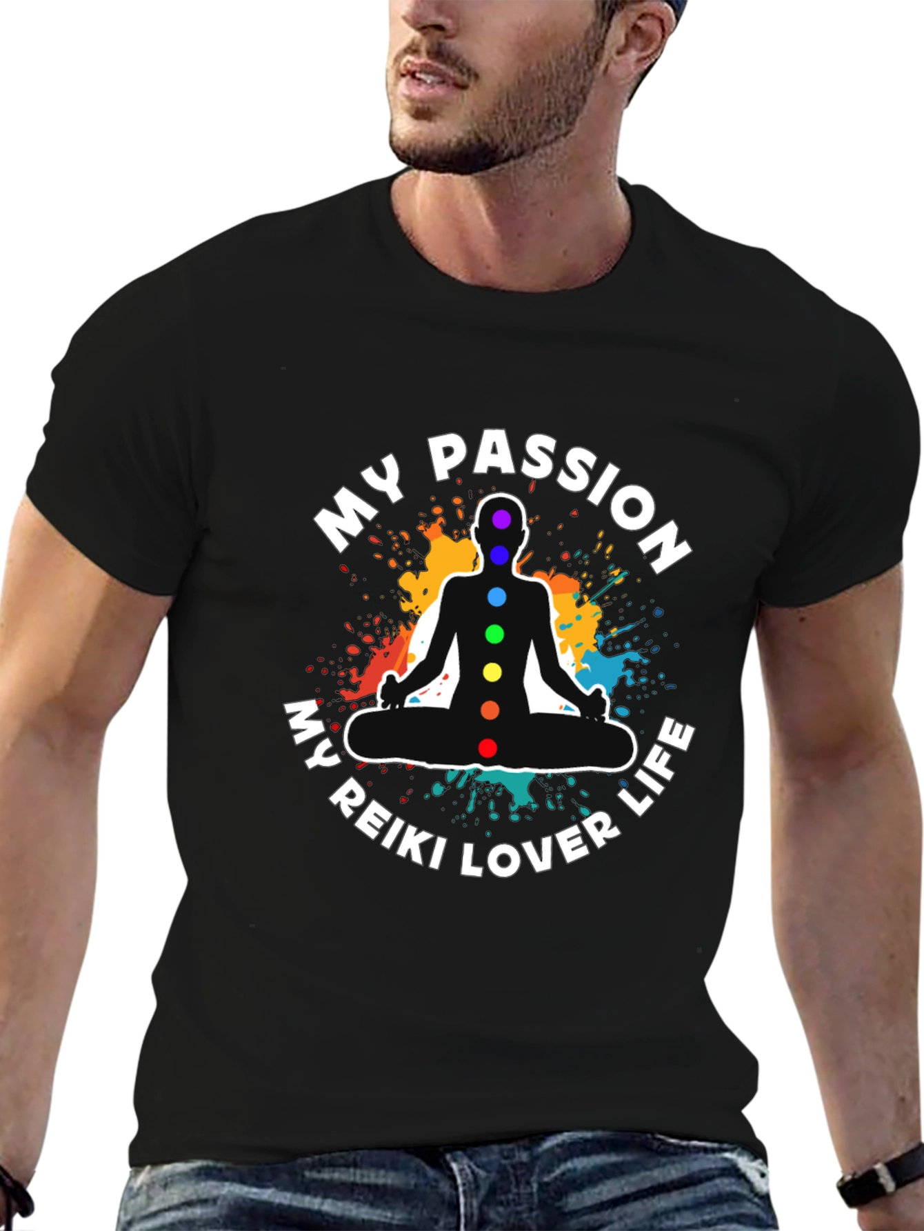 Reiki Lover T-Shirt - Chakra Meditation