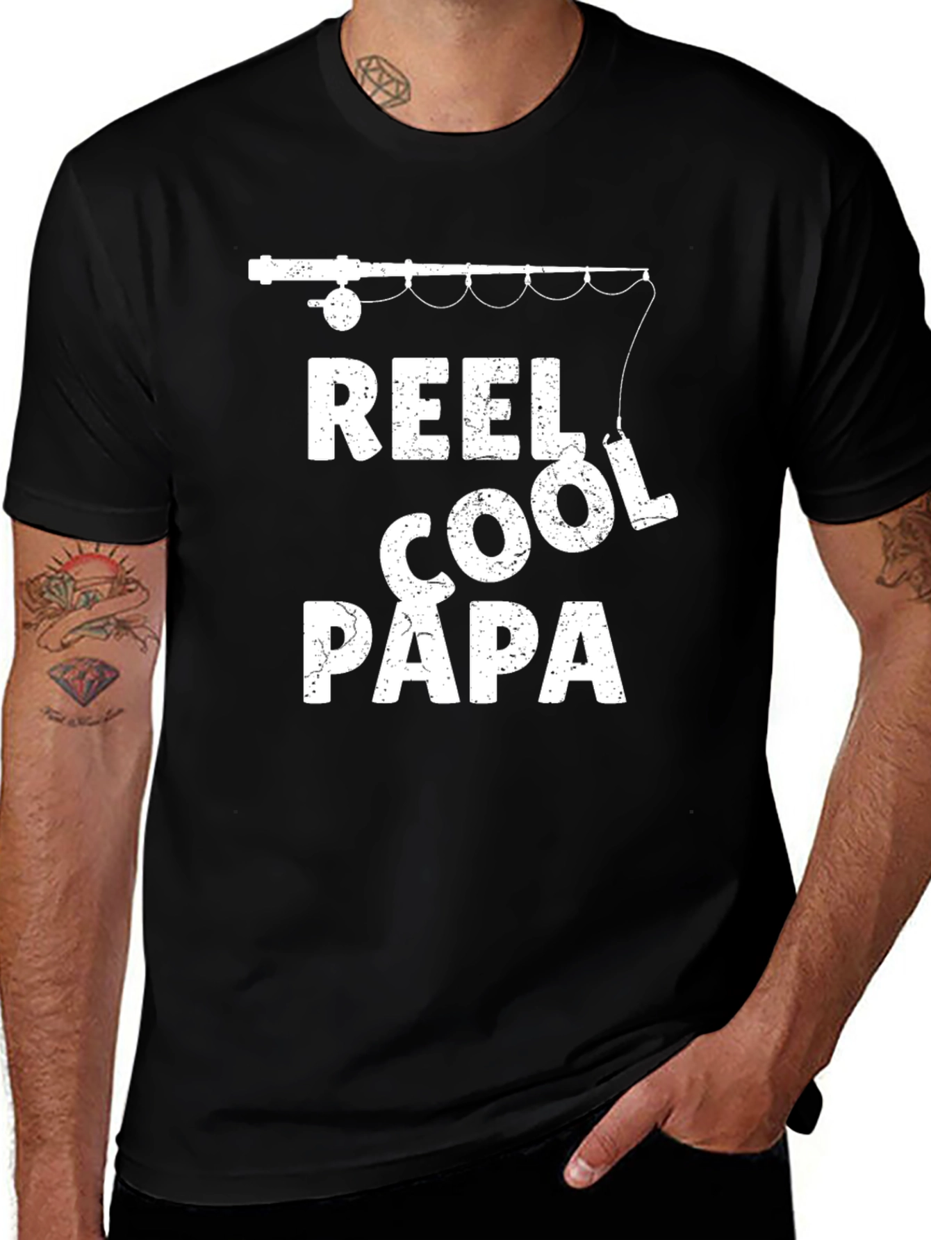 Reel Cool Papa Fishing T-Shirt