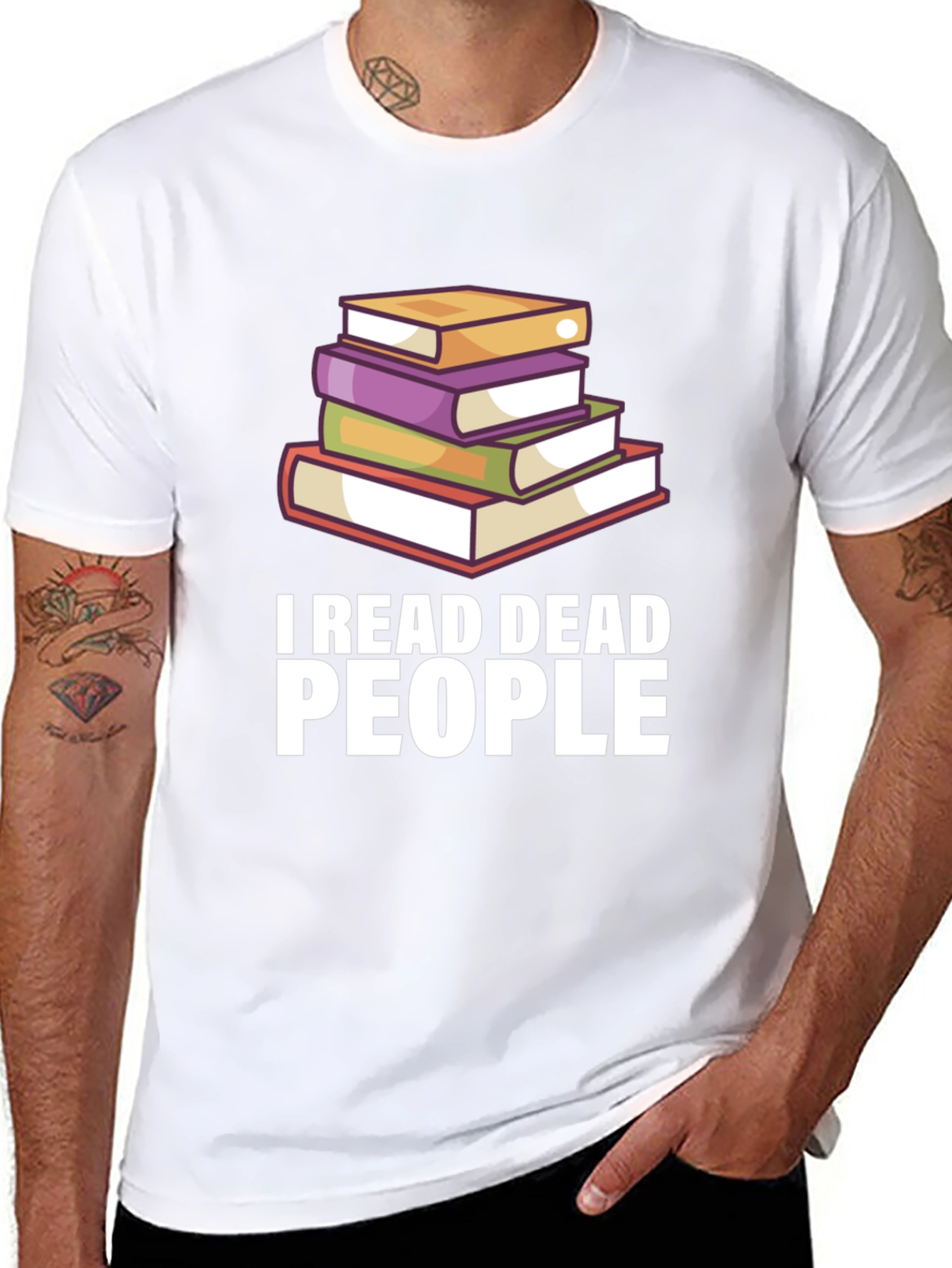 I Read Dead People Book Lover T-Shirt