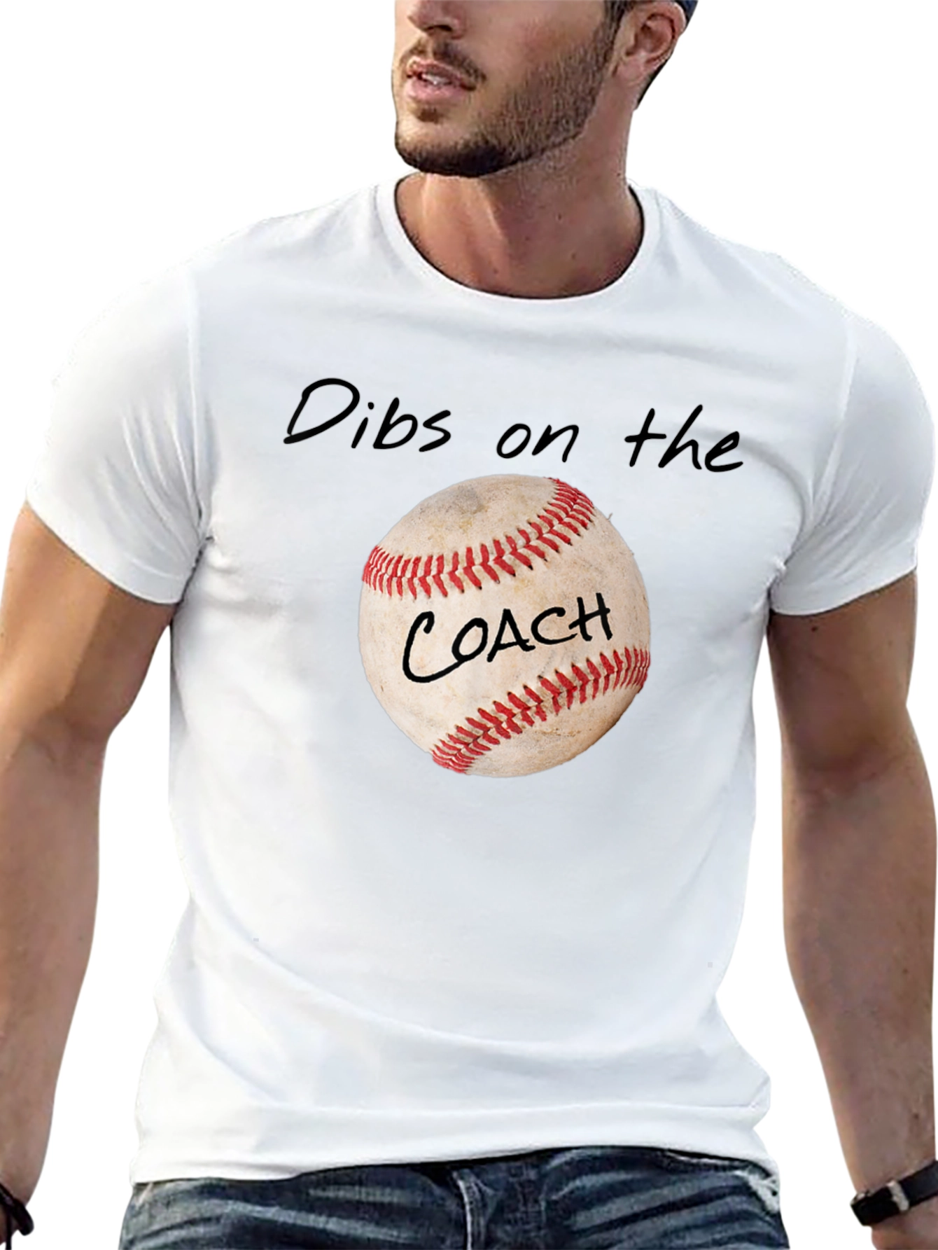 Dibs on the Coach Baseball T-Shirt