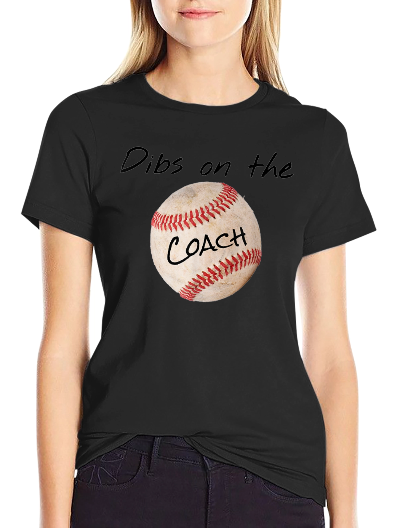 Dibs on the Coach Baseball T-Shirt