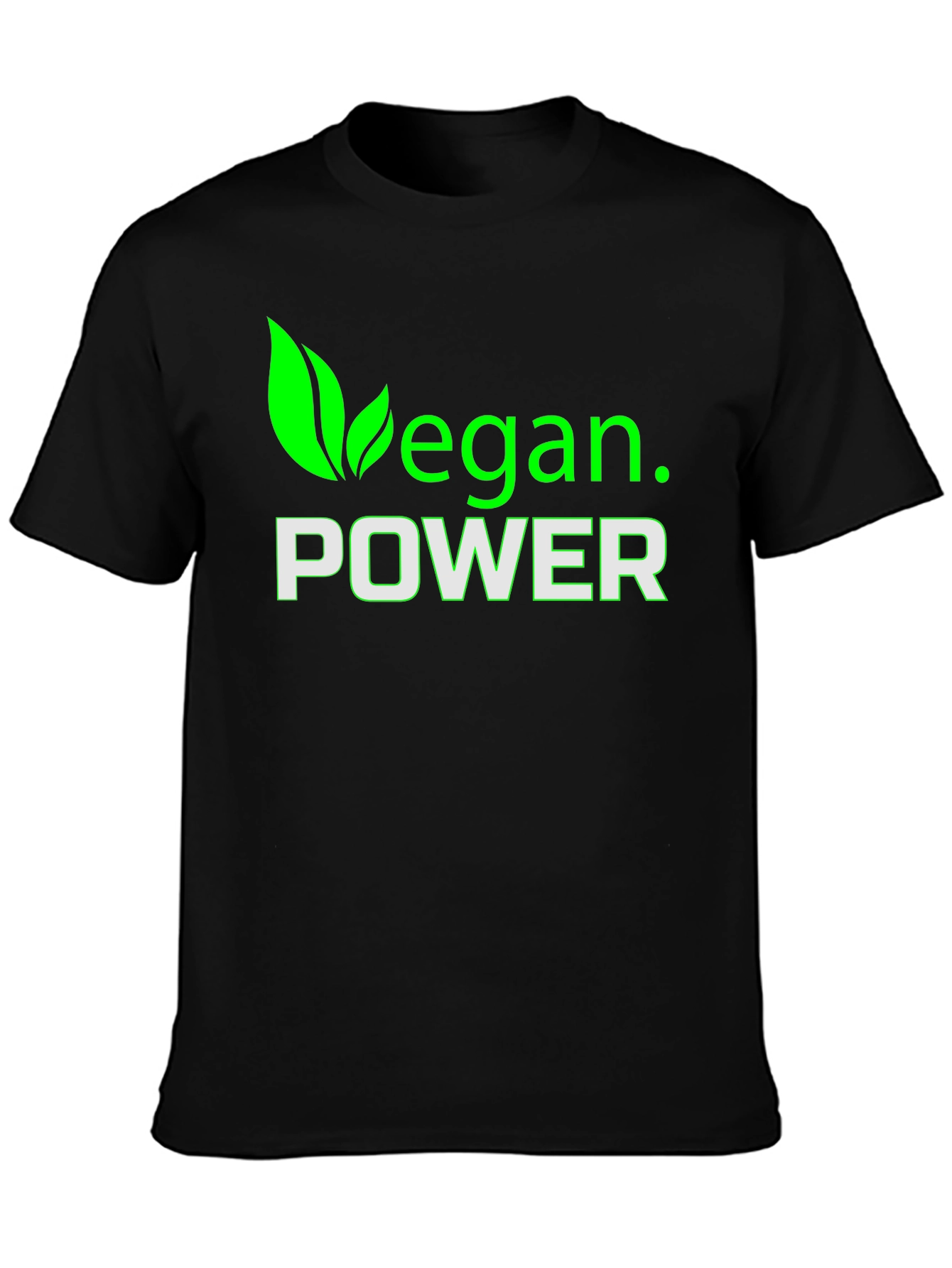 Vegan Power T-Shirt - Green Design