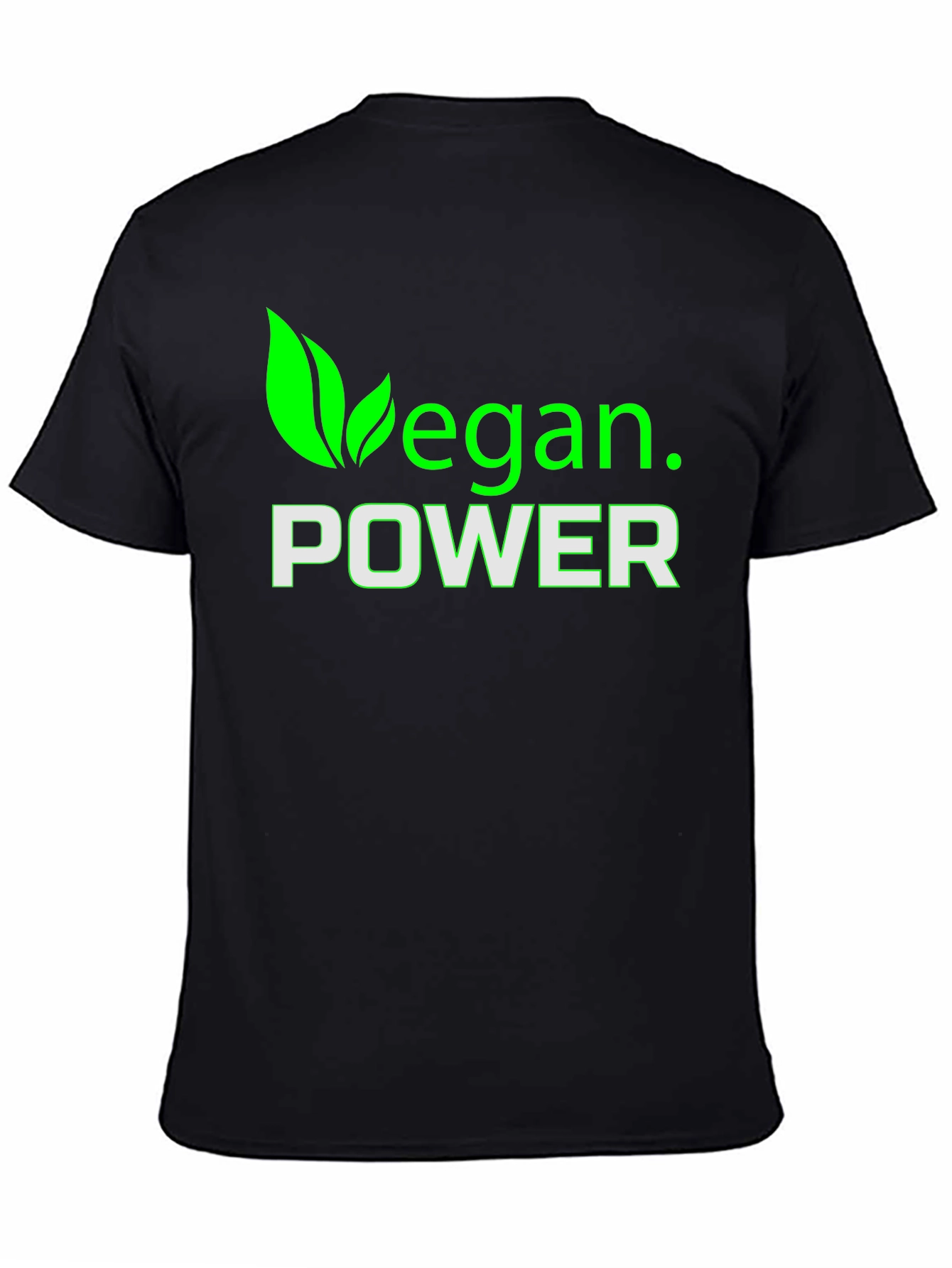 Vegan Power T-Shirt - Green Design