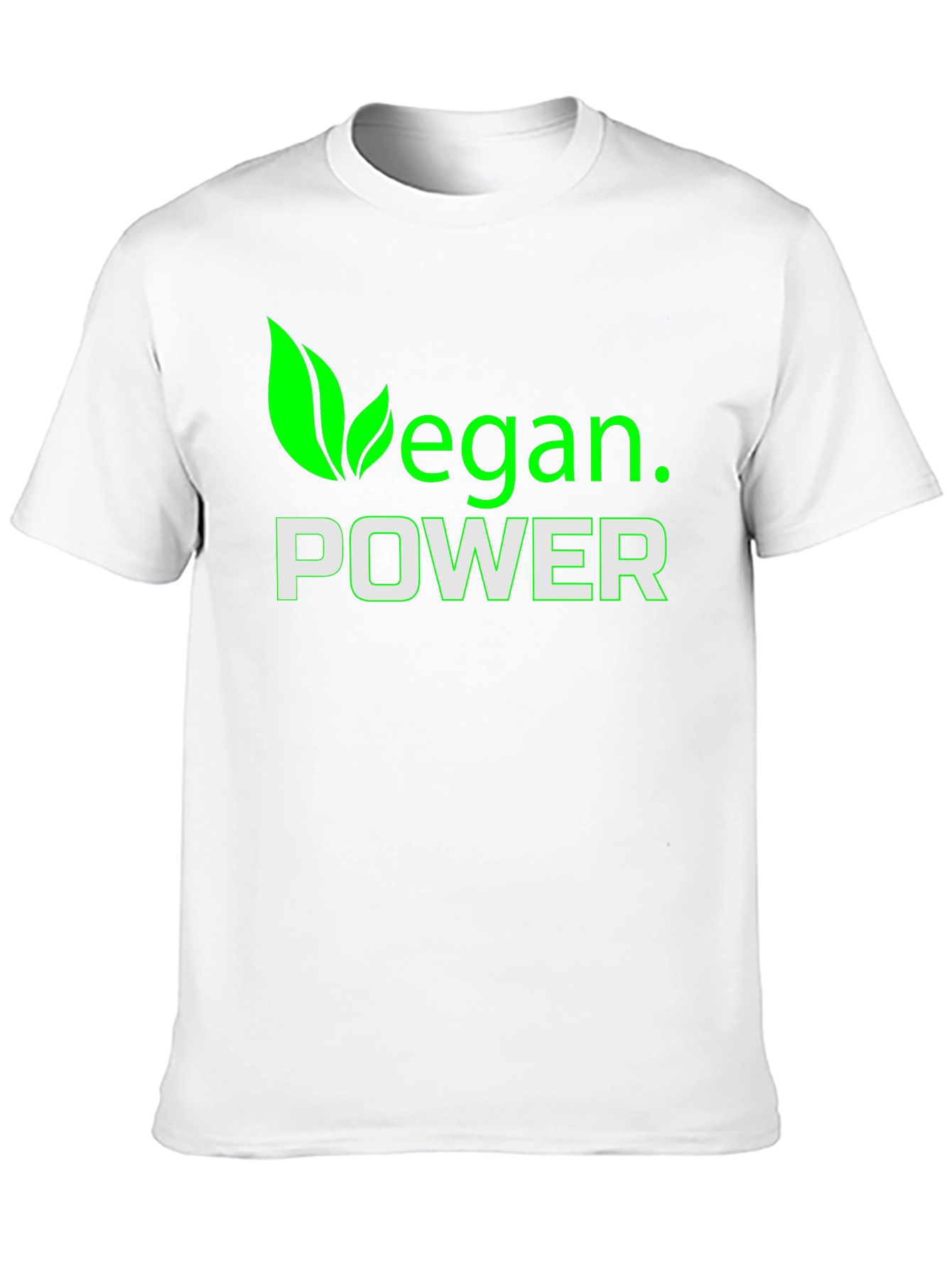 Vegan Power T-Shirt - Green Design