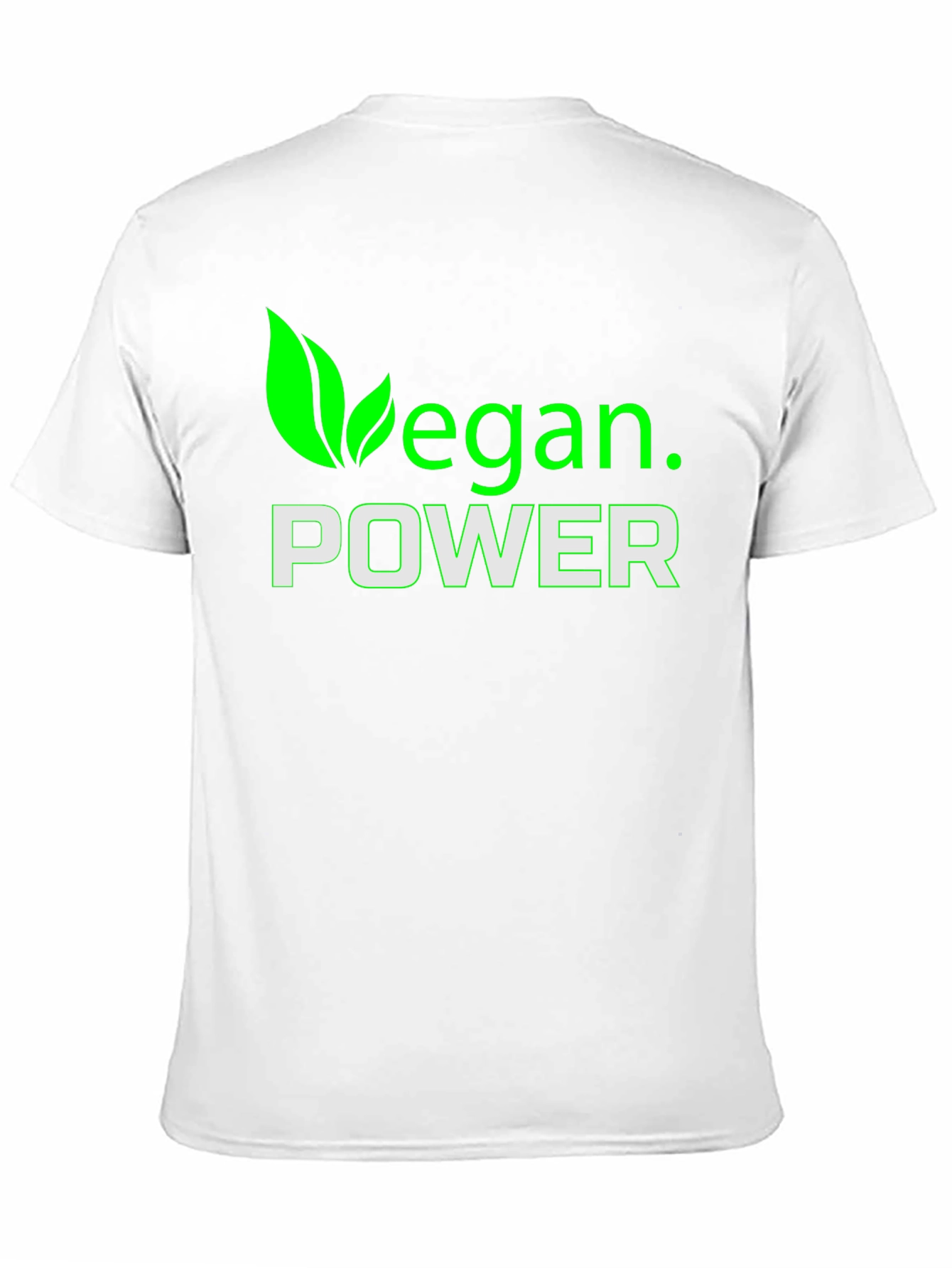 Vegan Power T-Shirt - Green Design