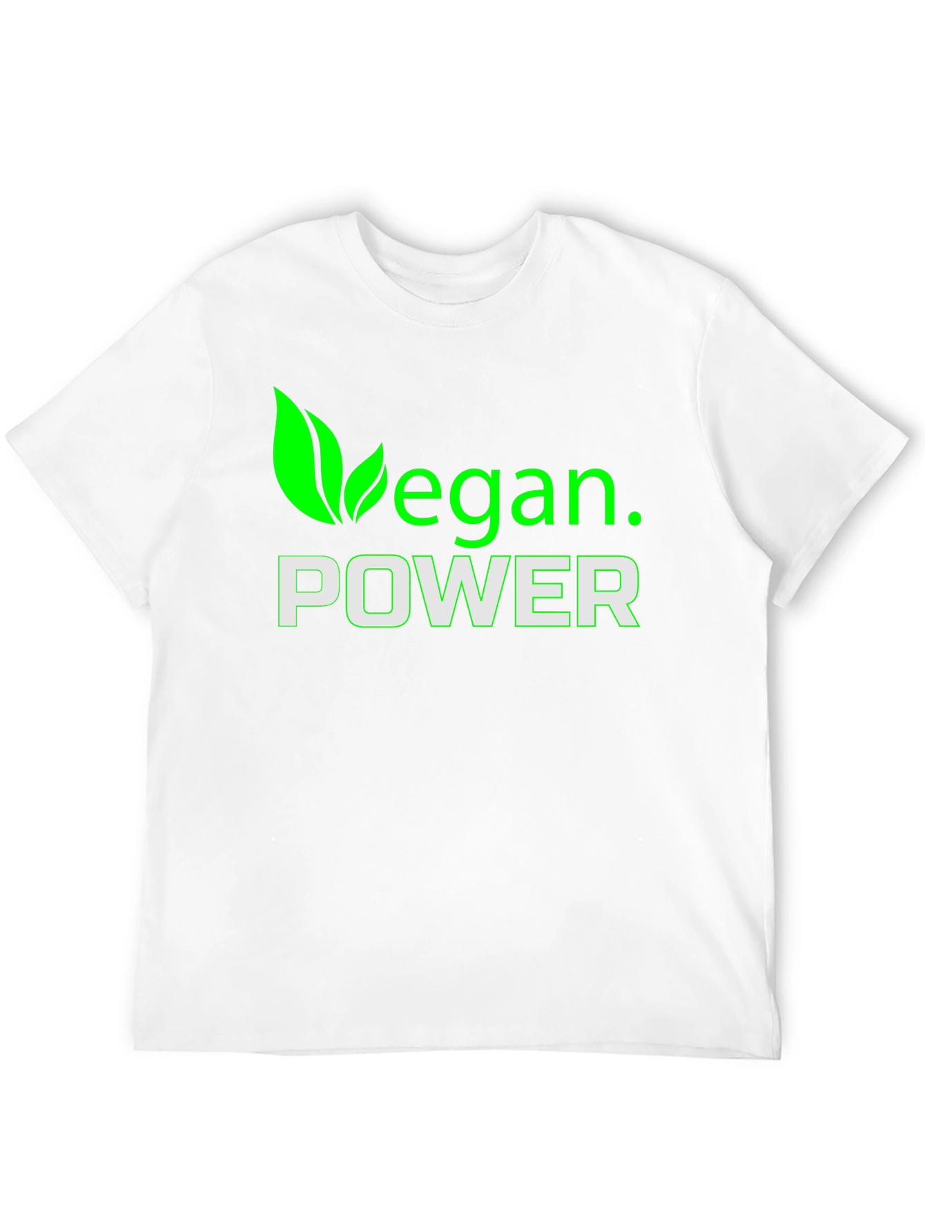 Vegan Power T-Shirt - Green Design