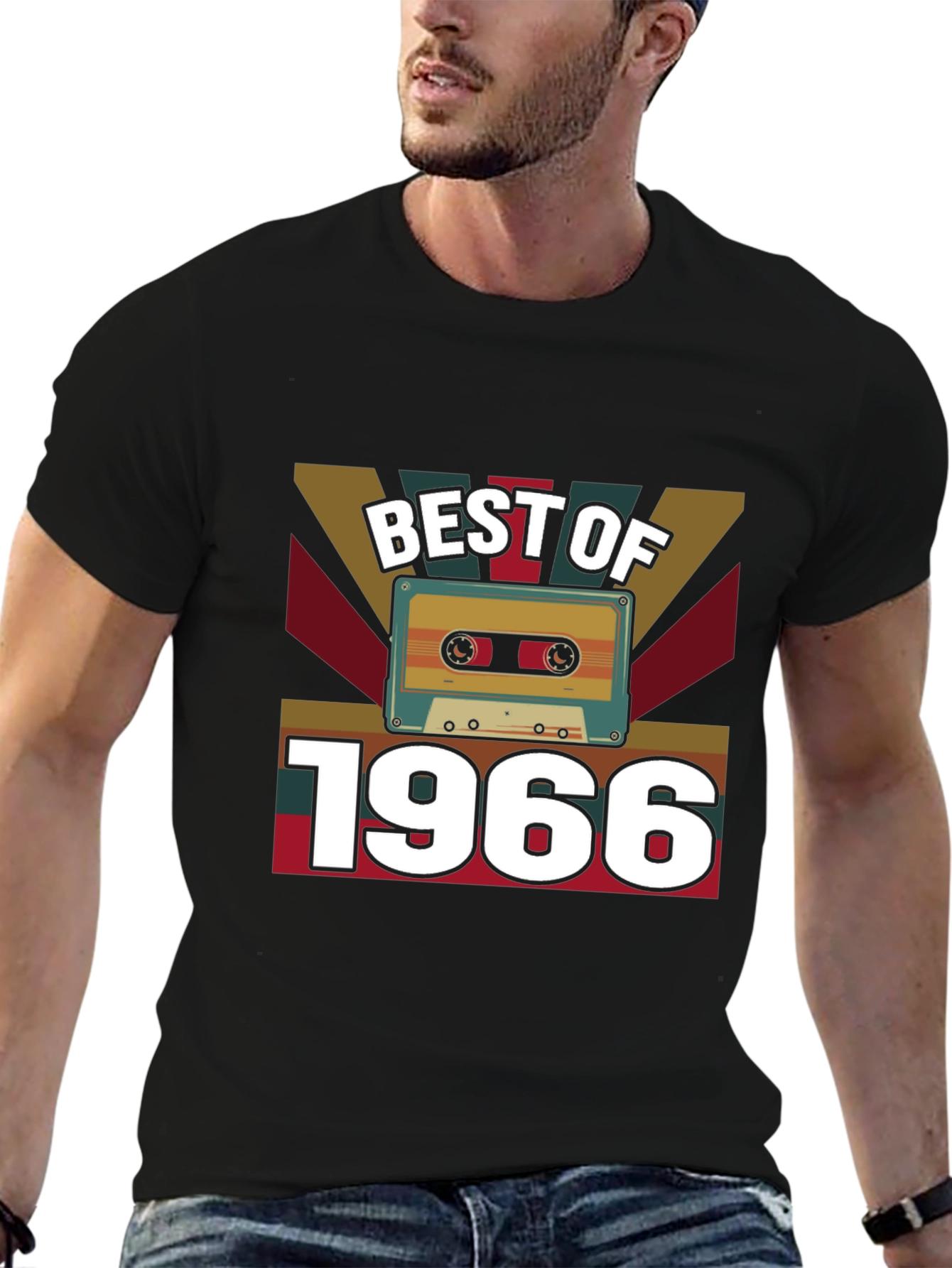 Best of 1966 Cassette Tape Graphic Tee