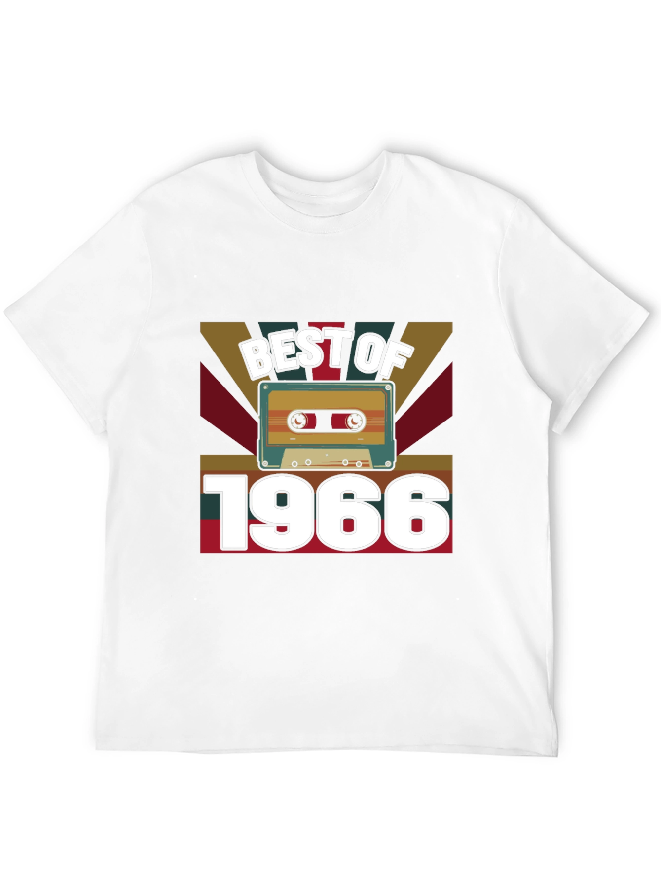 Best of 1966 Cassette Tape Graphic Tee