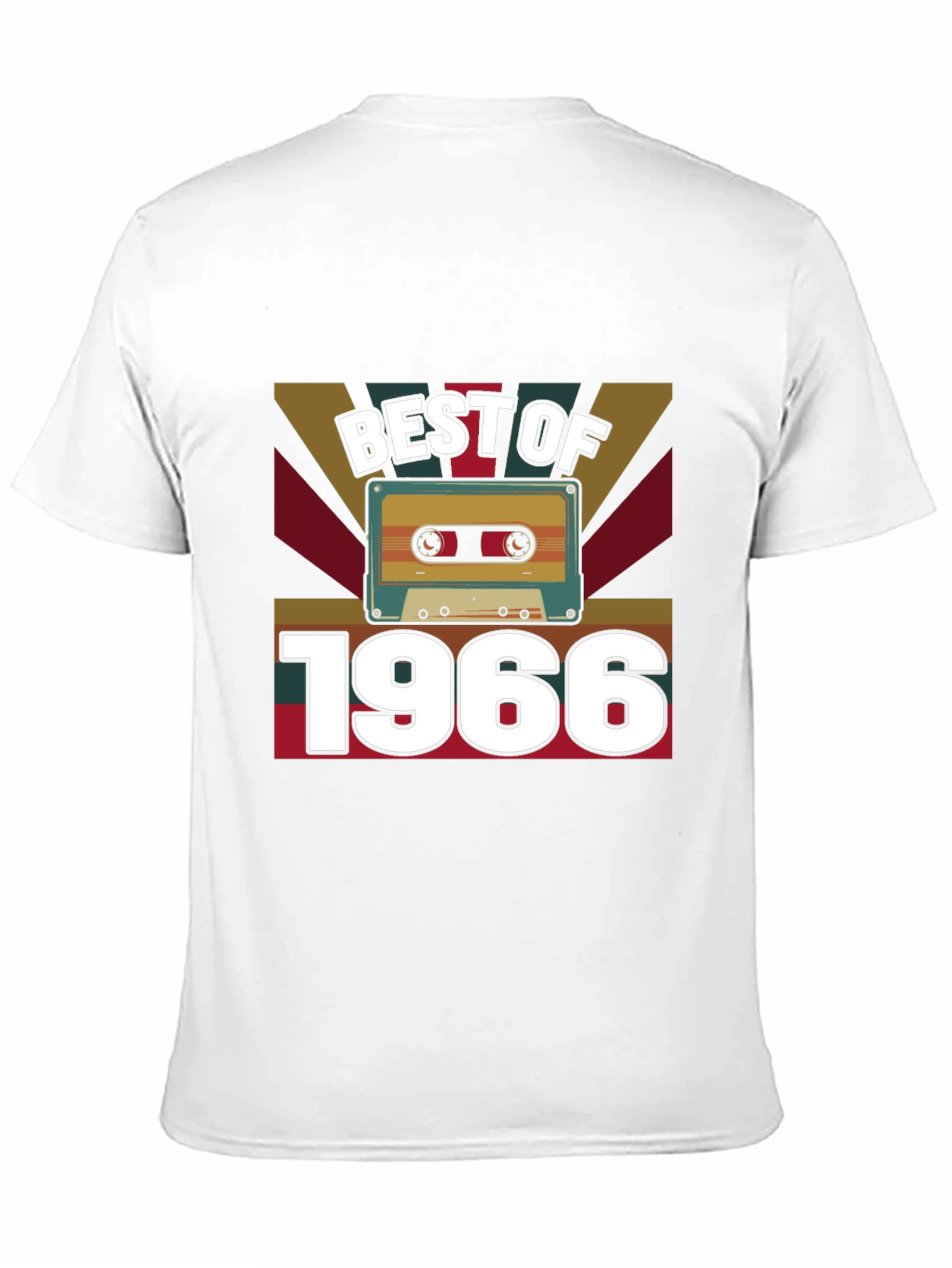 Best of 1966 Cassette Tape Graphic Tee
