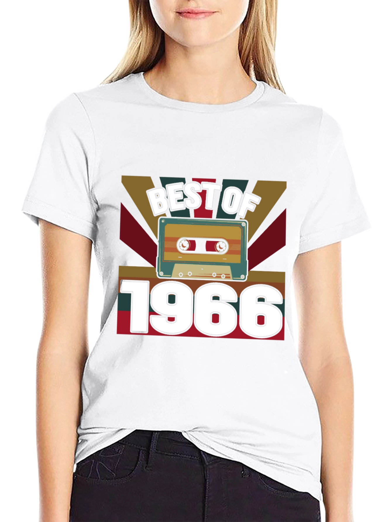 Best of 1966 Cassette Tape Graphic Tee