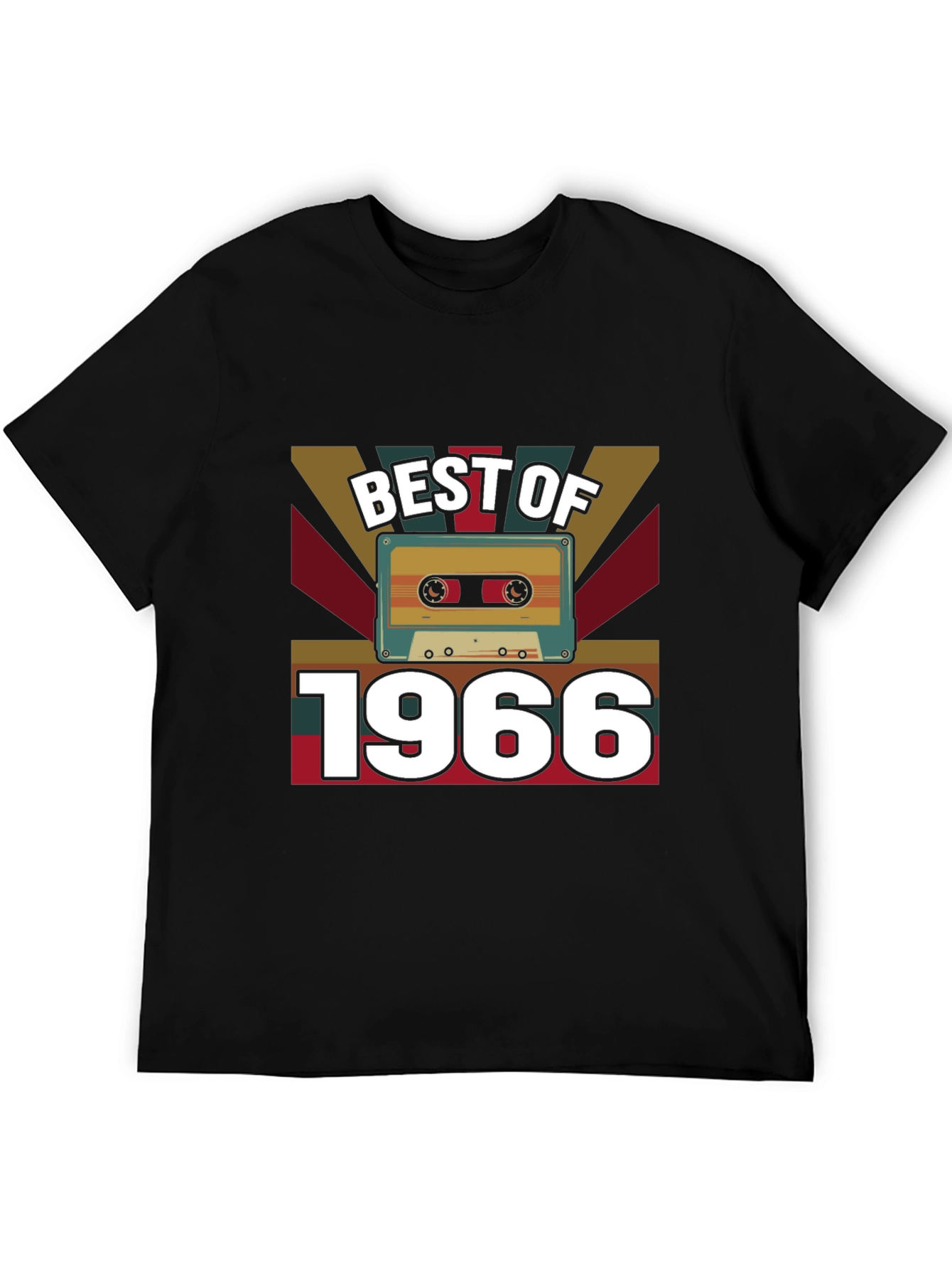 Best of 1966 Cassette Tape Graphic Tee