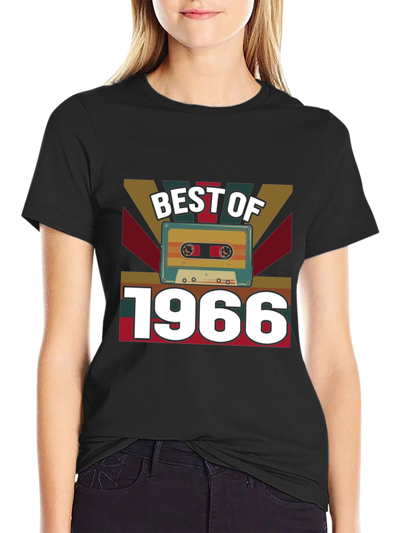 Best of 1966 Cassette Tape Graphic Tee