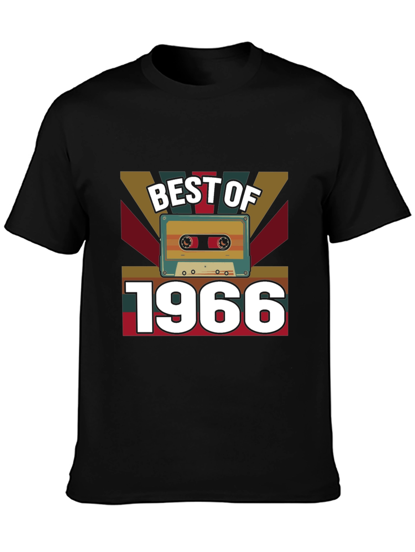 Best of 1966 Cassette Tape Graphic Tee