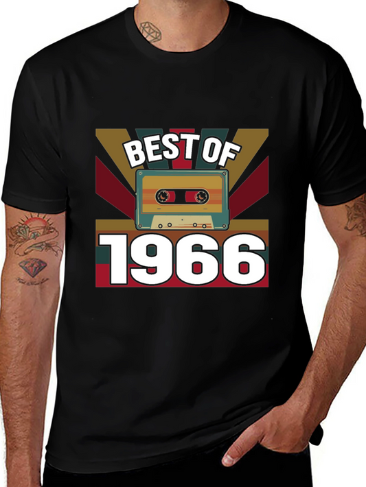 Best of 1966 Cassette Tape Graphic Tee