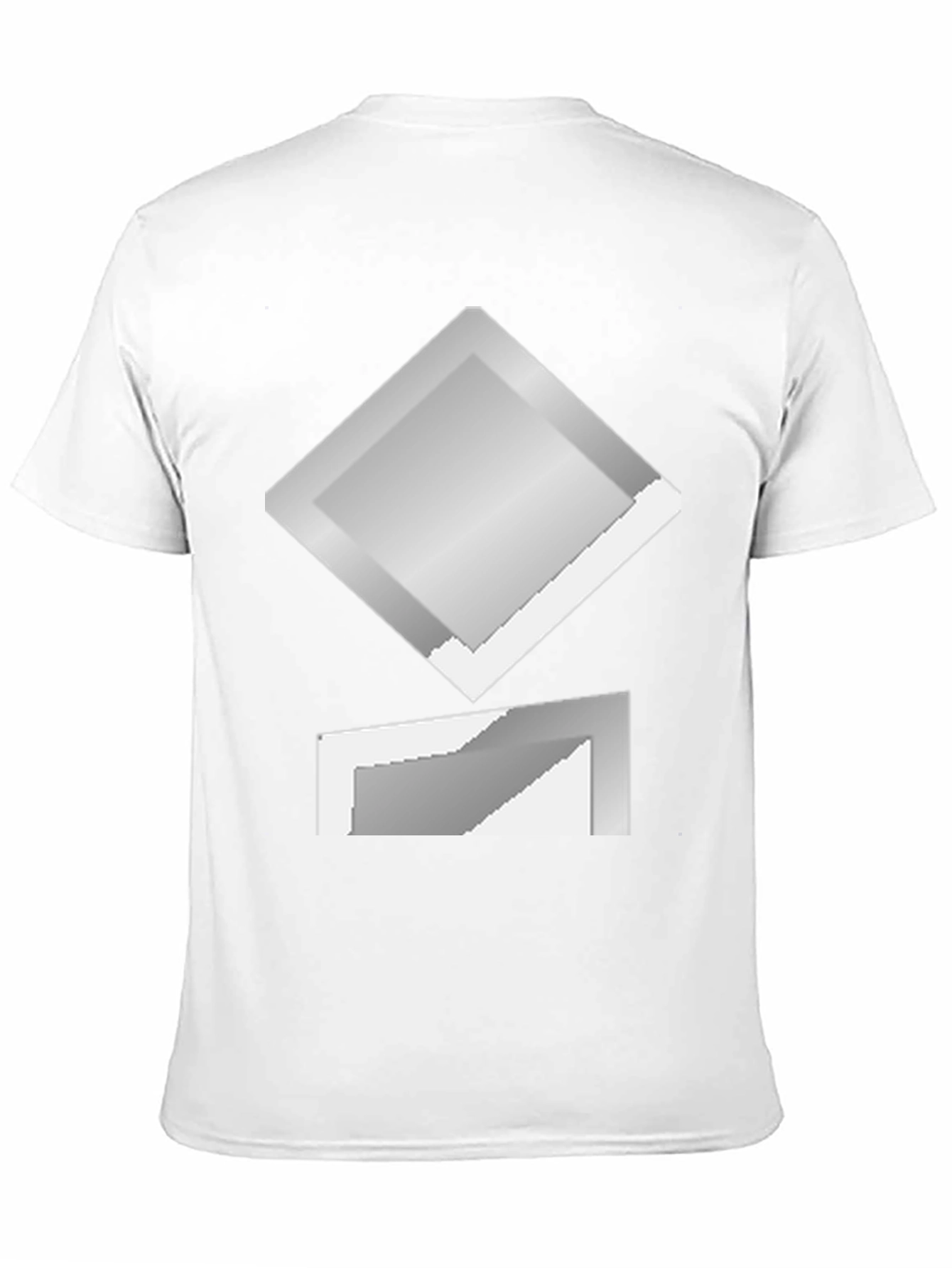 Geometric Graphic Print Crew Neck T-Shirt