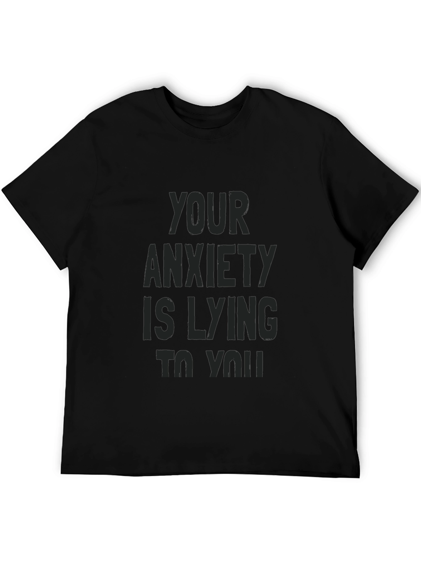 Anxiety Awareness T-Shirt - Black
