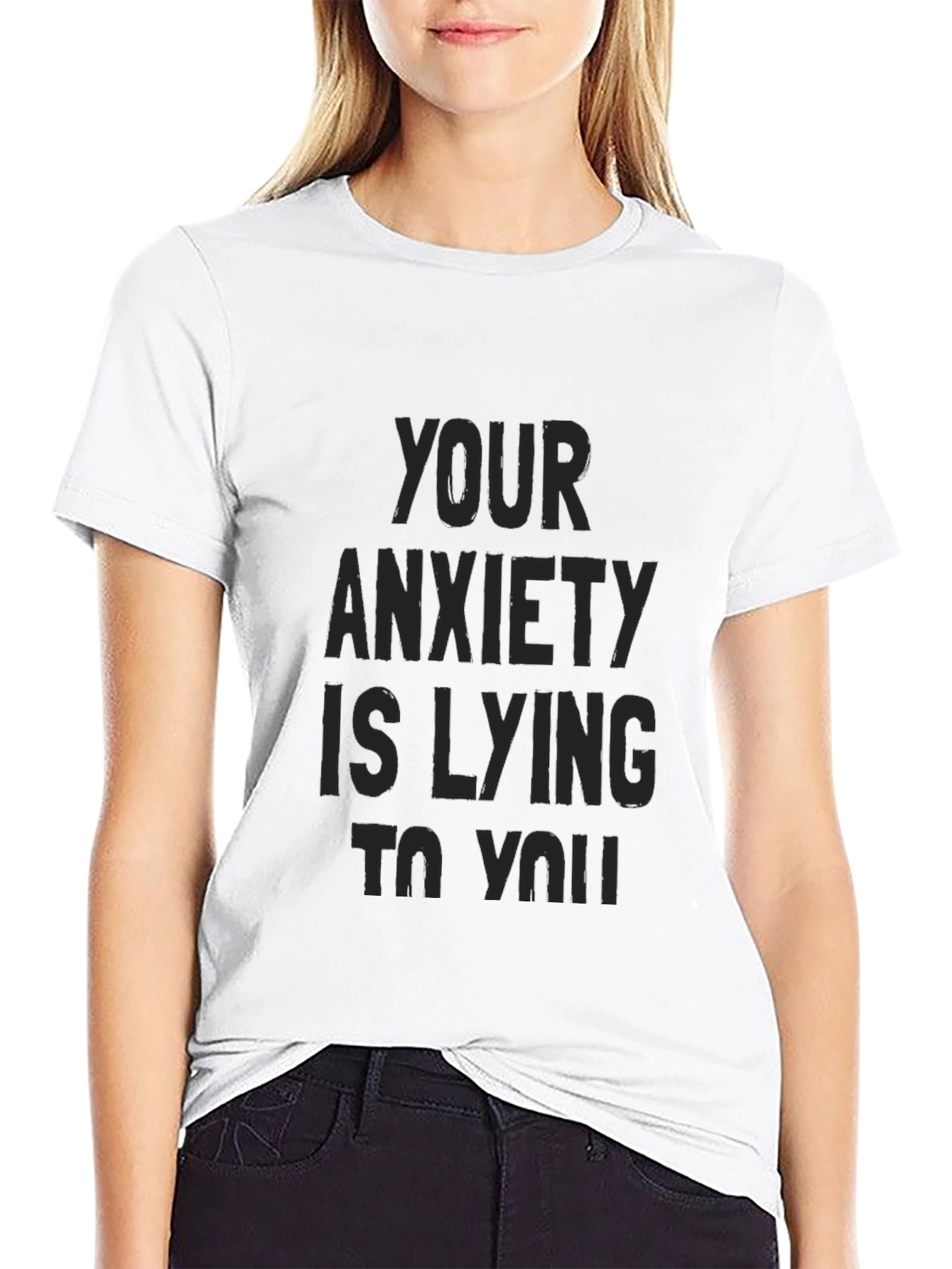 Anxiety Awareness T-Shirt - Black