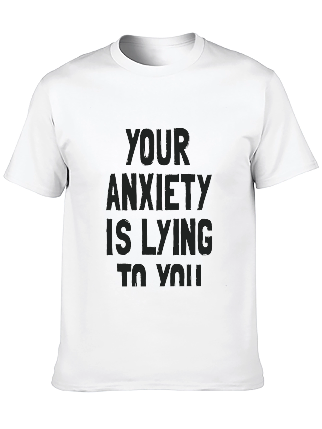 Anxiety Awareness T-Shirt - Black