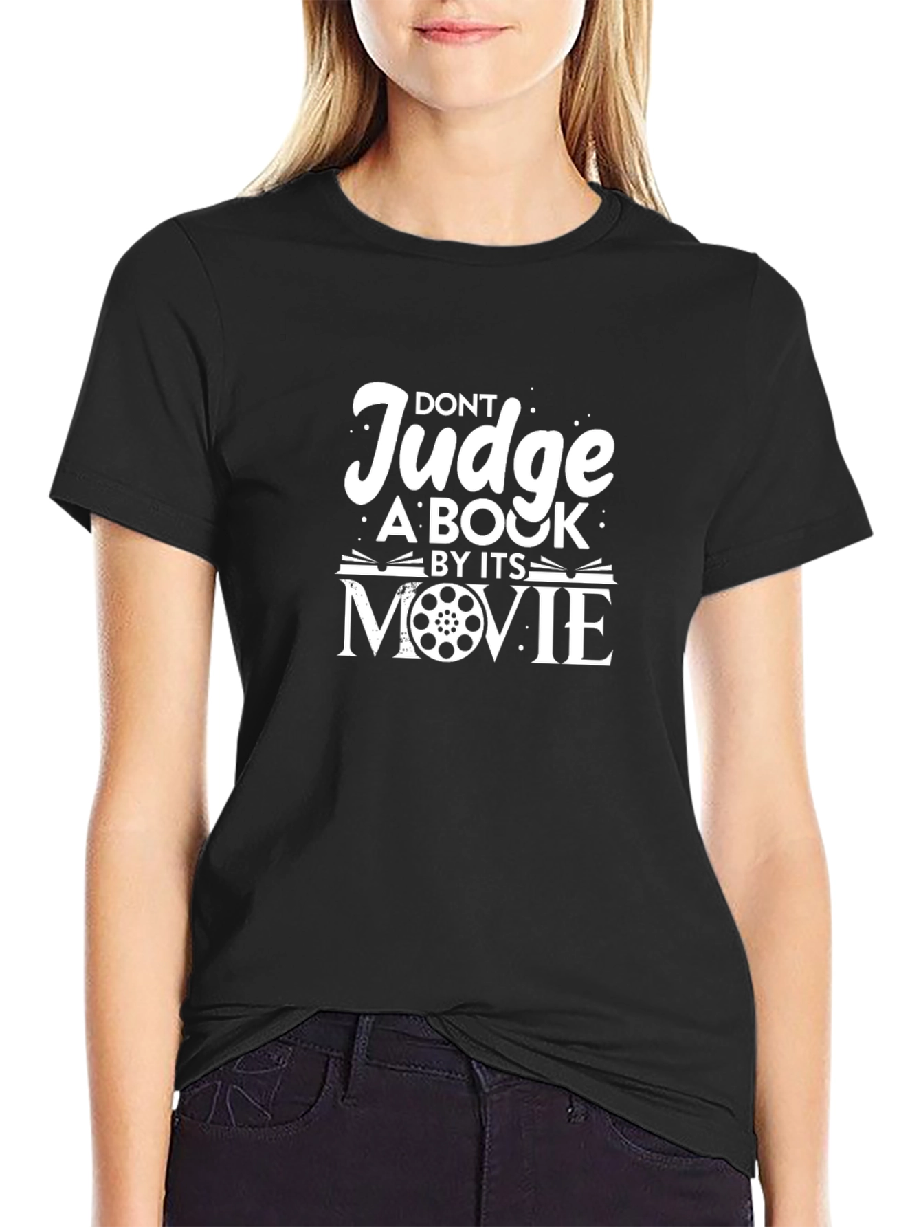 Dont Judge A Book By Its Movie Graphic Tee