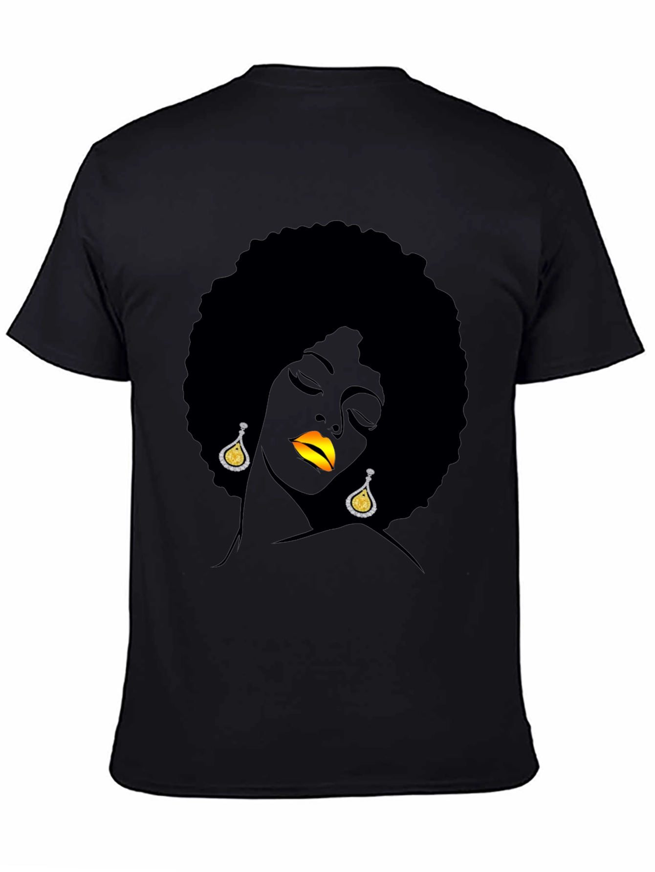 Afro Woman Graphic Tee