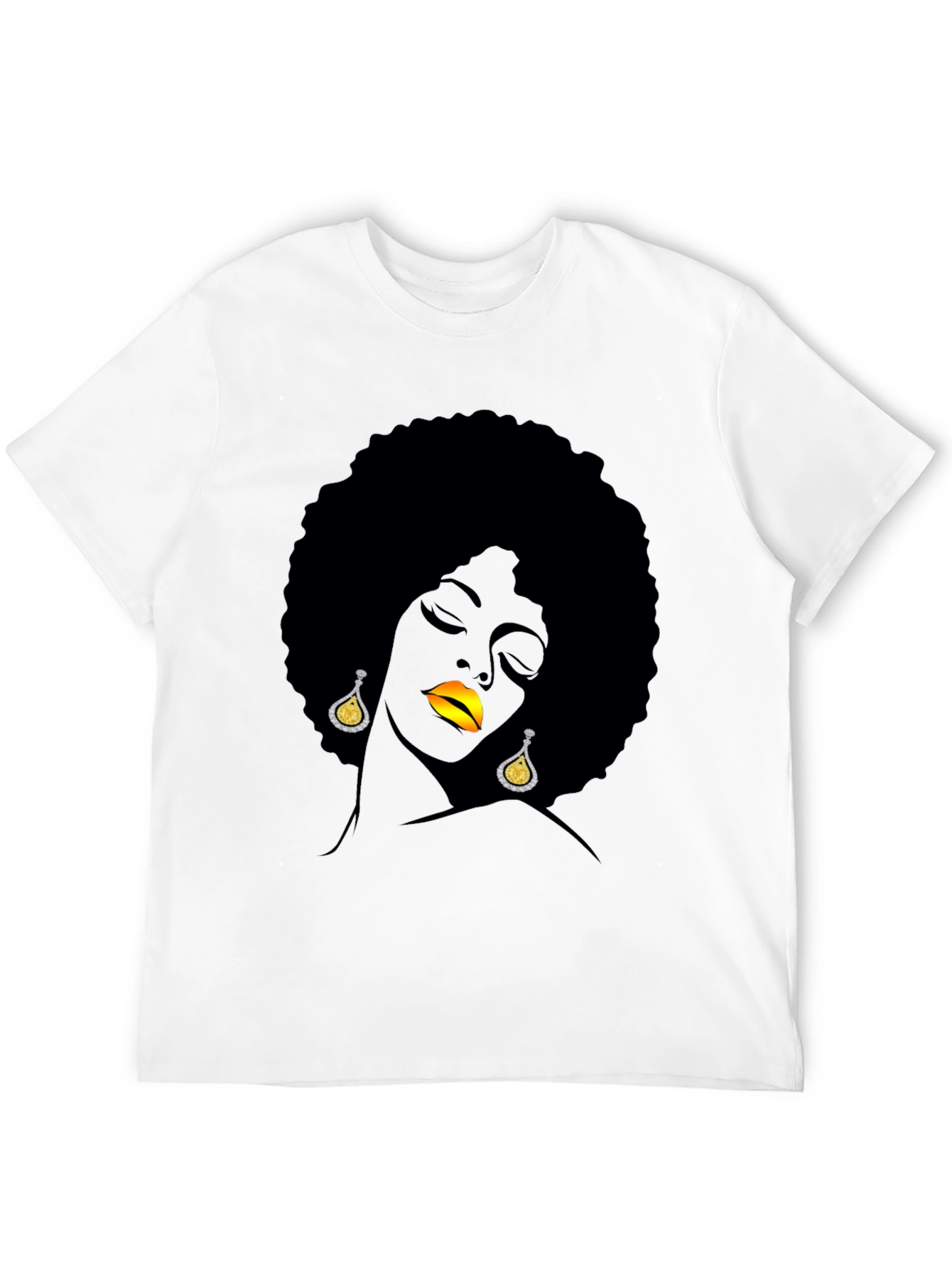 Afro Woman Graphic Tee