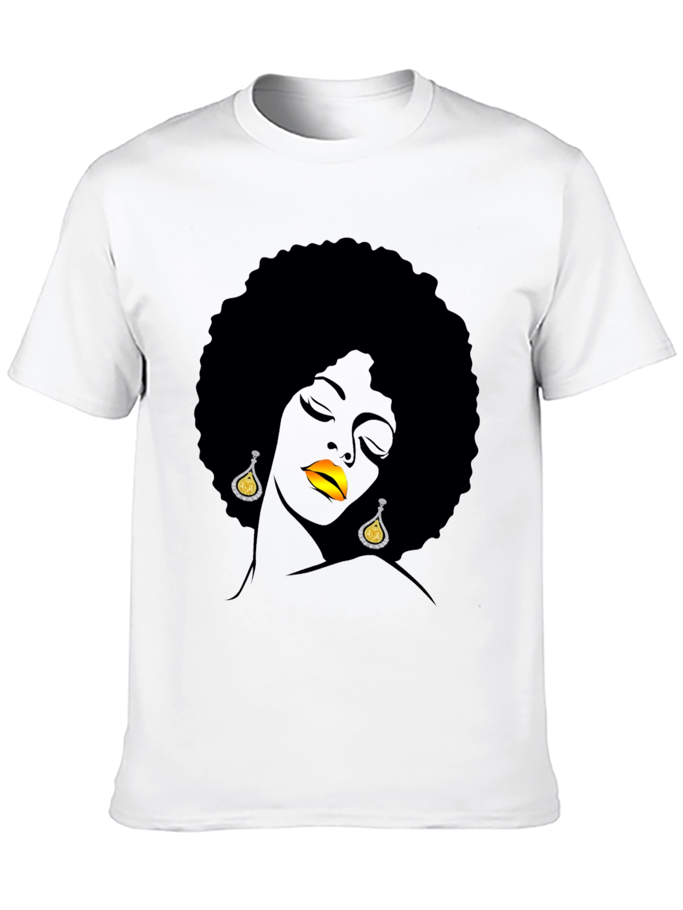 Afro Woman Graphic Tee