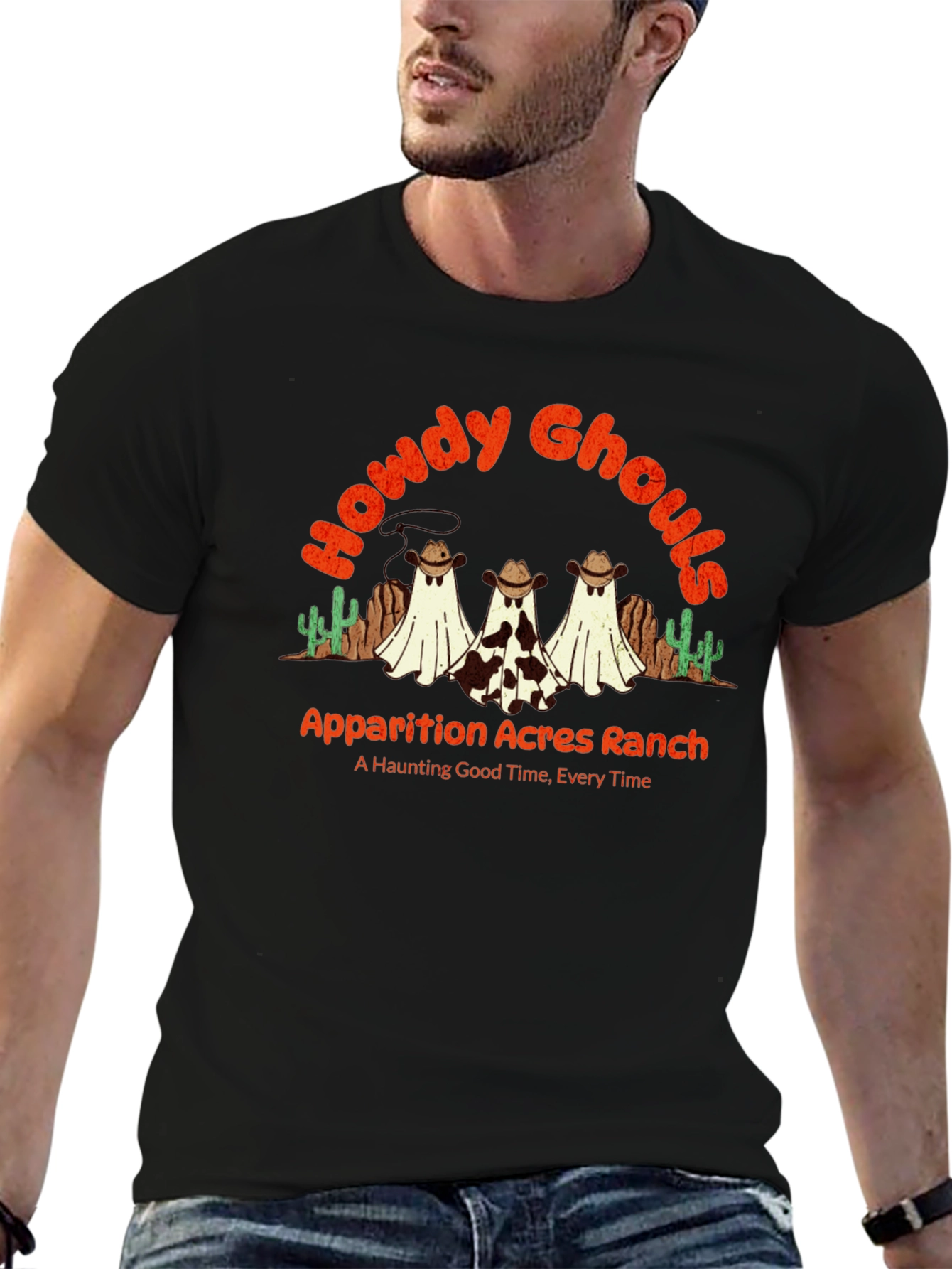 Howdy Ghouls Ranch Graphic Tee