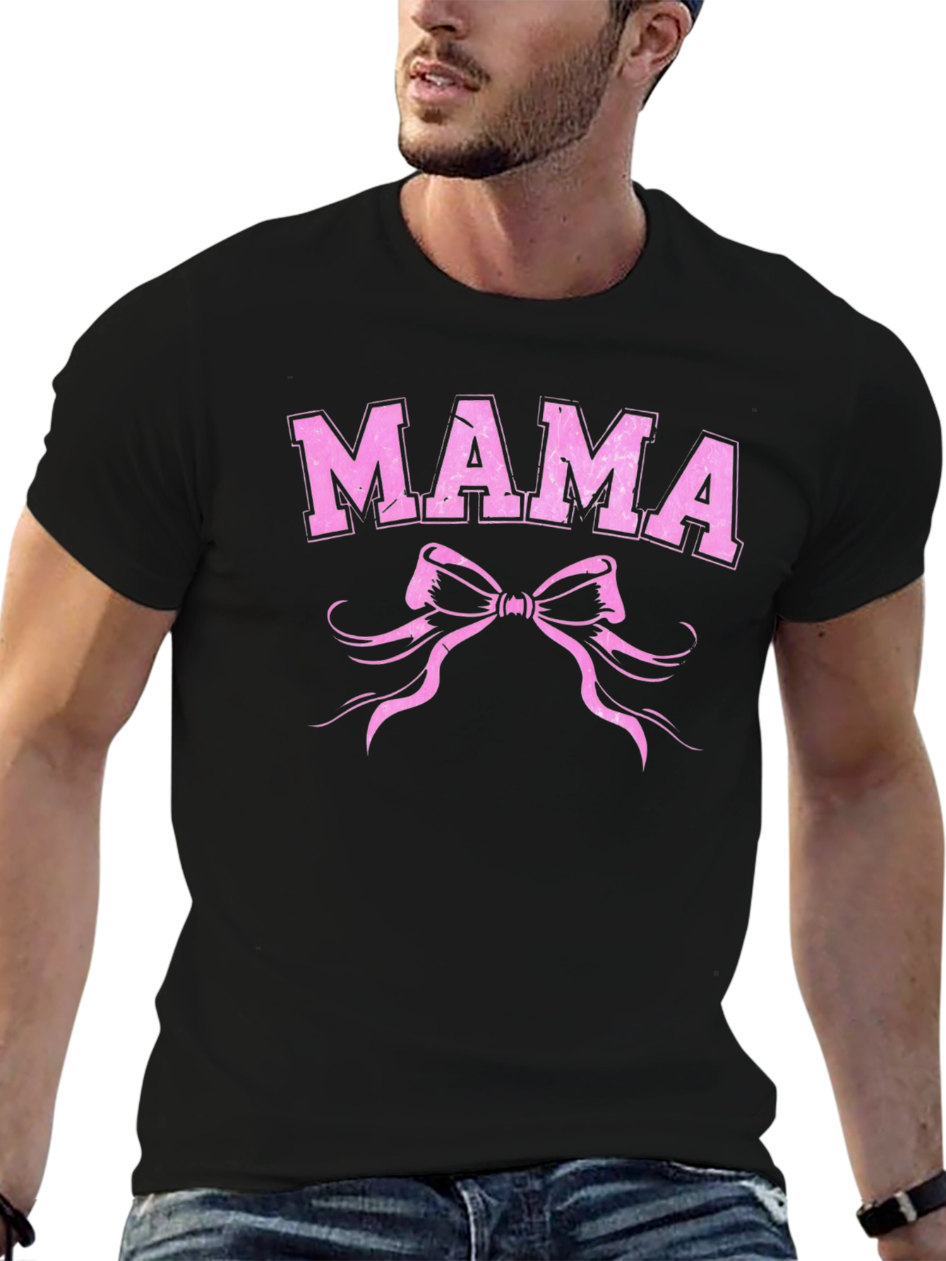 Mama Bow Graphic Tee - Cute and Comfy