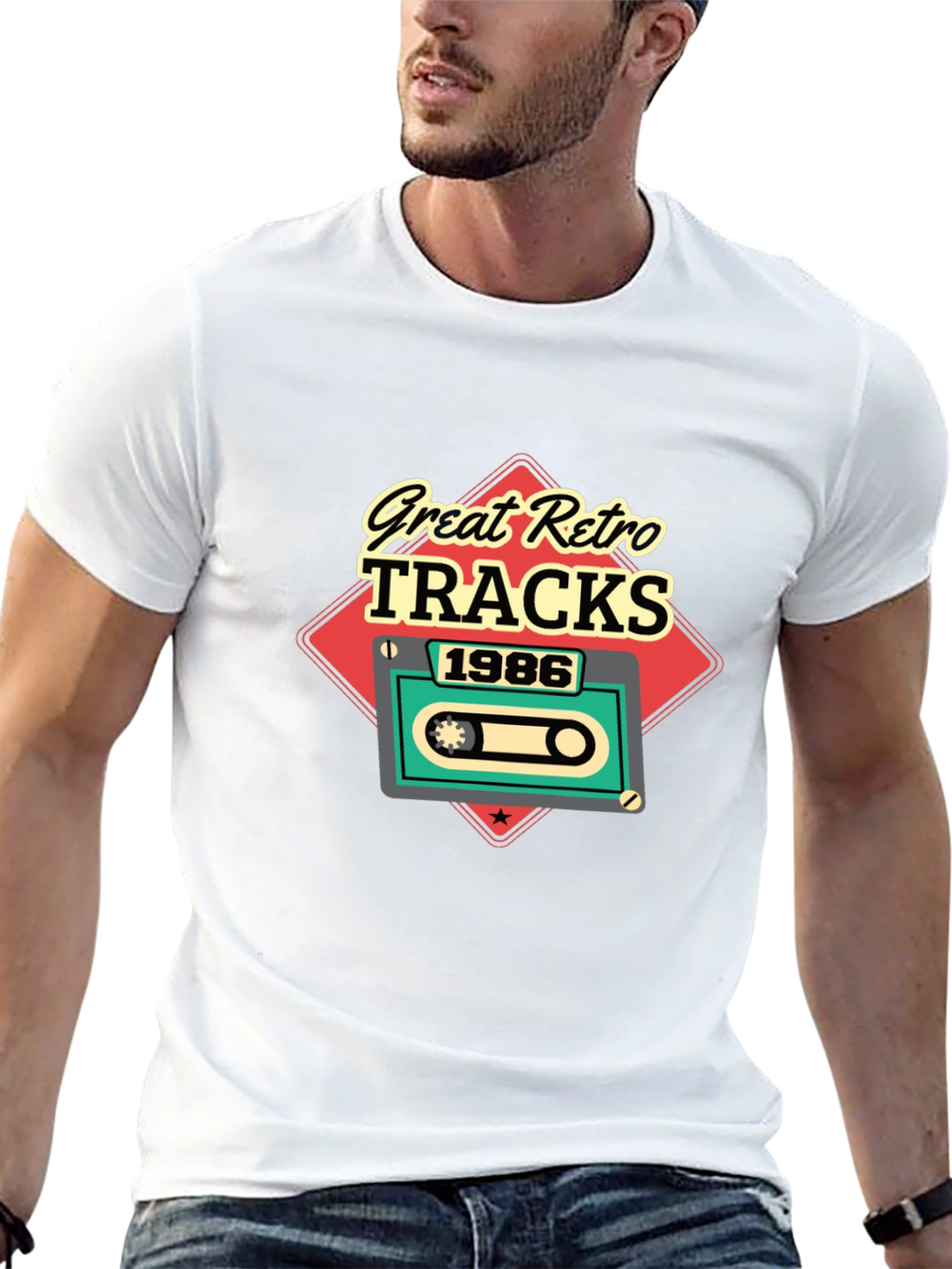 Great Retro Tracks 1986 T-Shirt