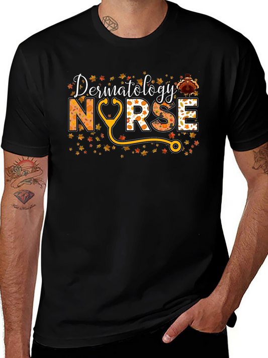 Dermatology Nurse Thanksgiving T-Shirt