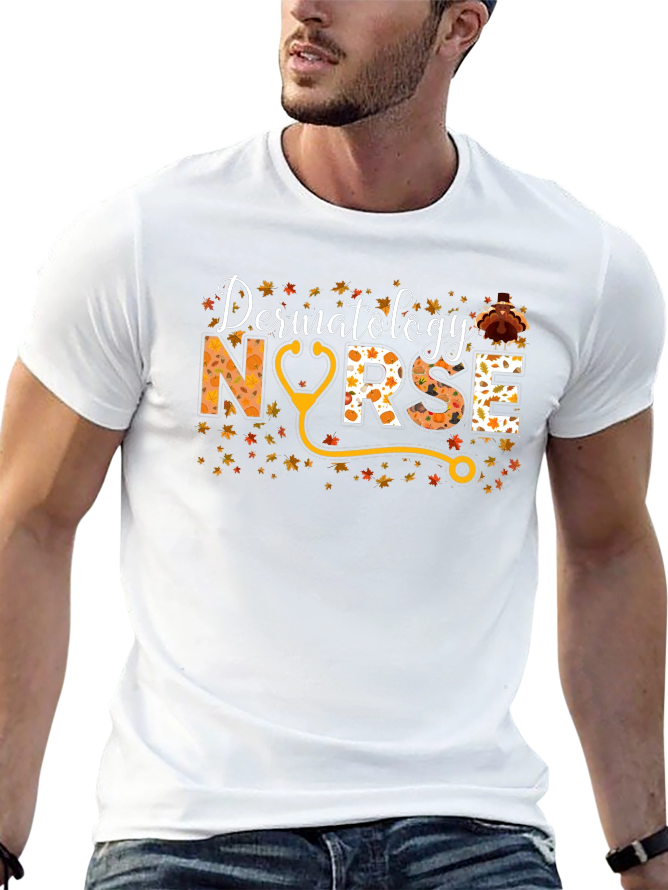 Dermatology Nurse Thanksgiving T-Shirt