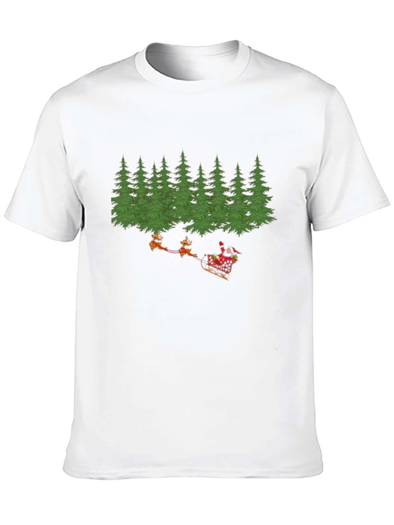 Christmas Santa T-Shirt - Holiday Season Apparel