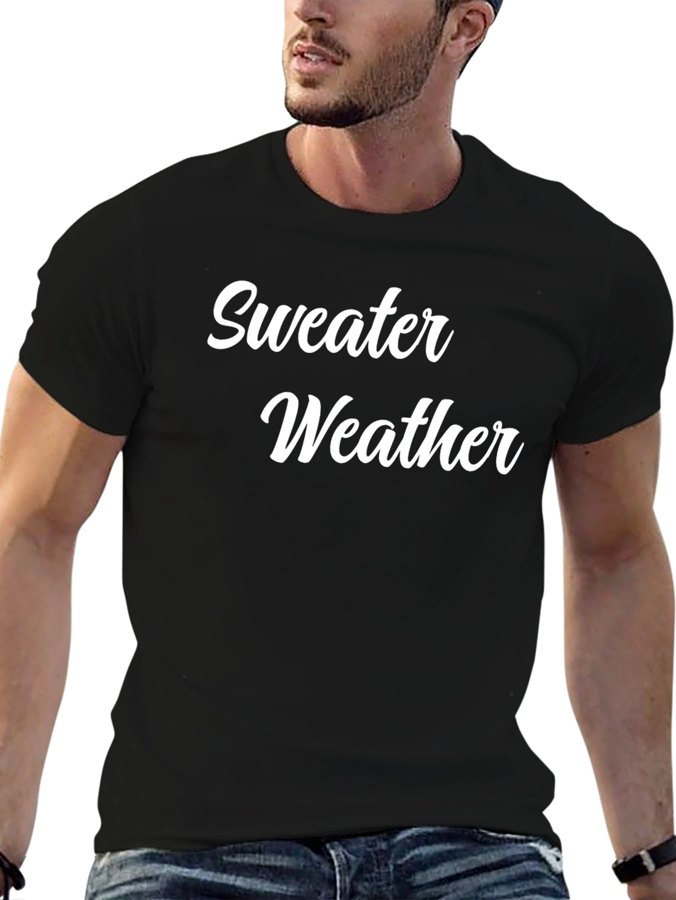 Sweater Weather T-Shirt - Cozy Comfort