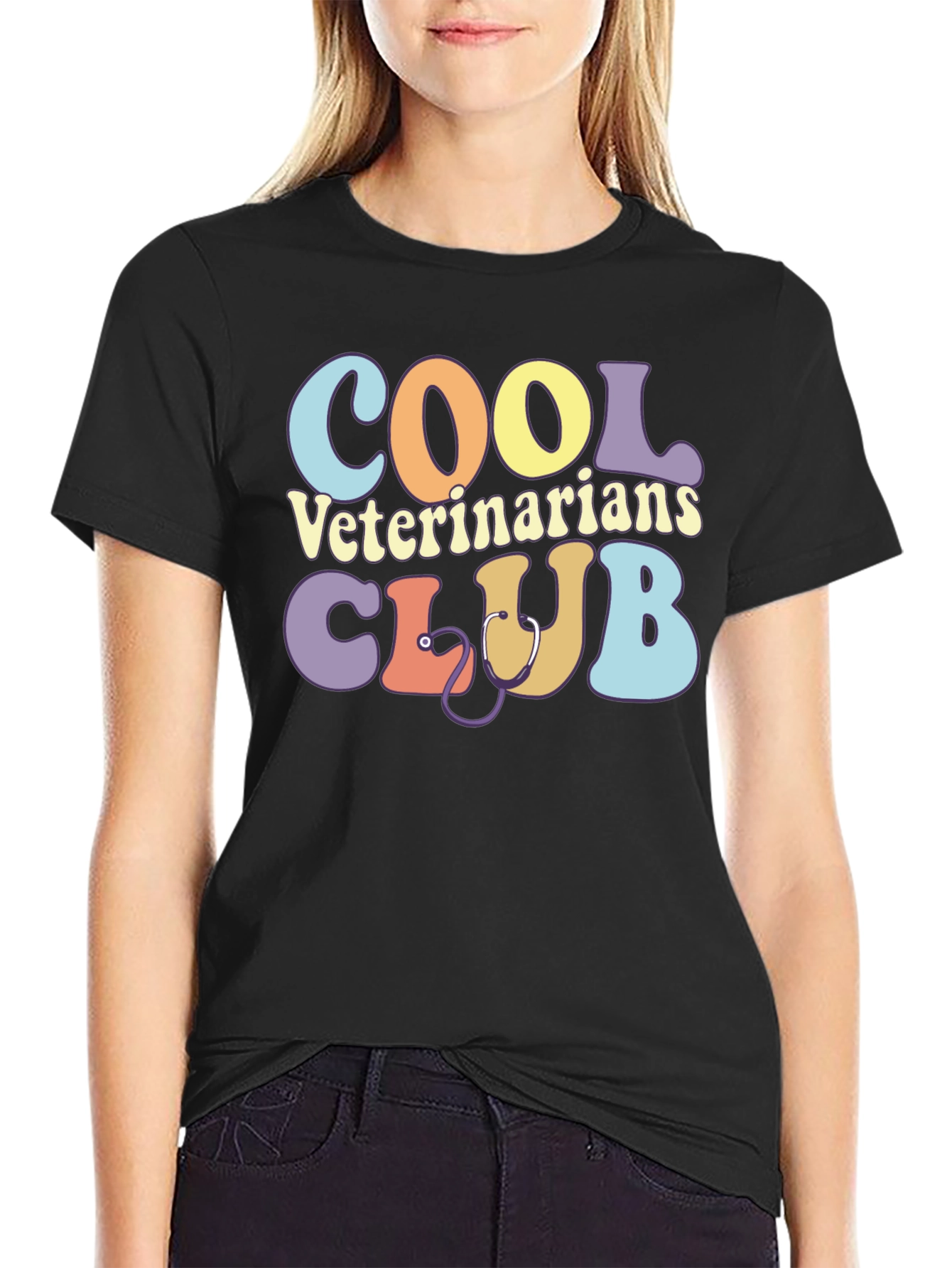 Cool Veterinarians Club Graphic Tee