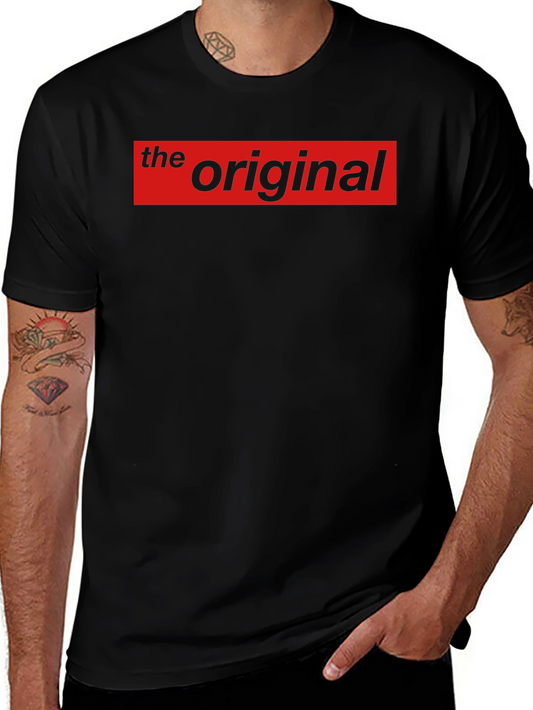 The Original Graphic Tee - Black Crew Neck