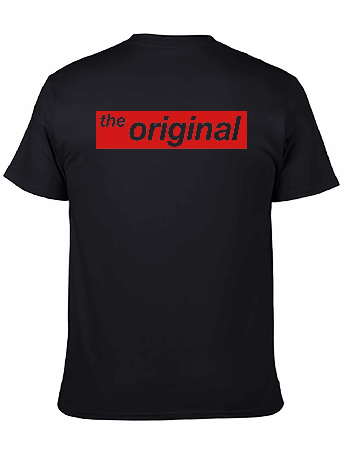 The Original Graphic Tee - Black Crew Neck