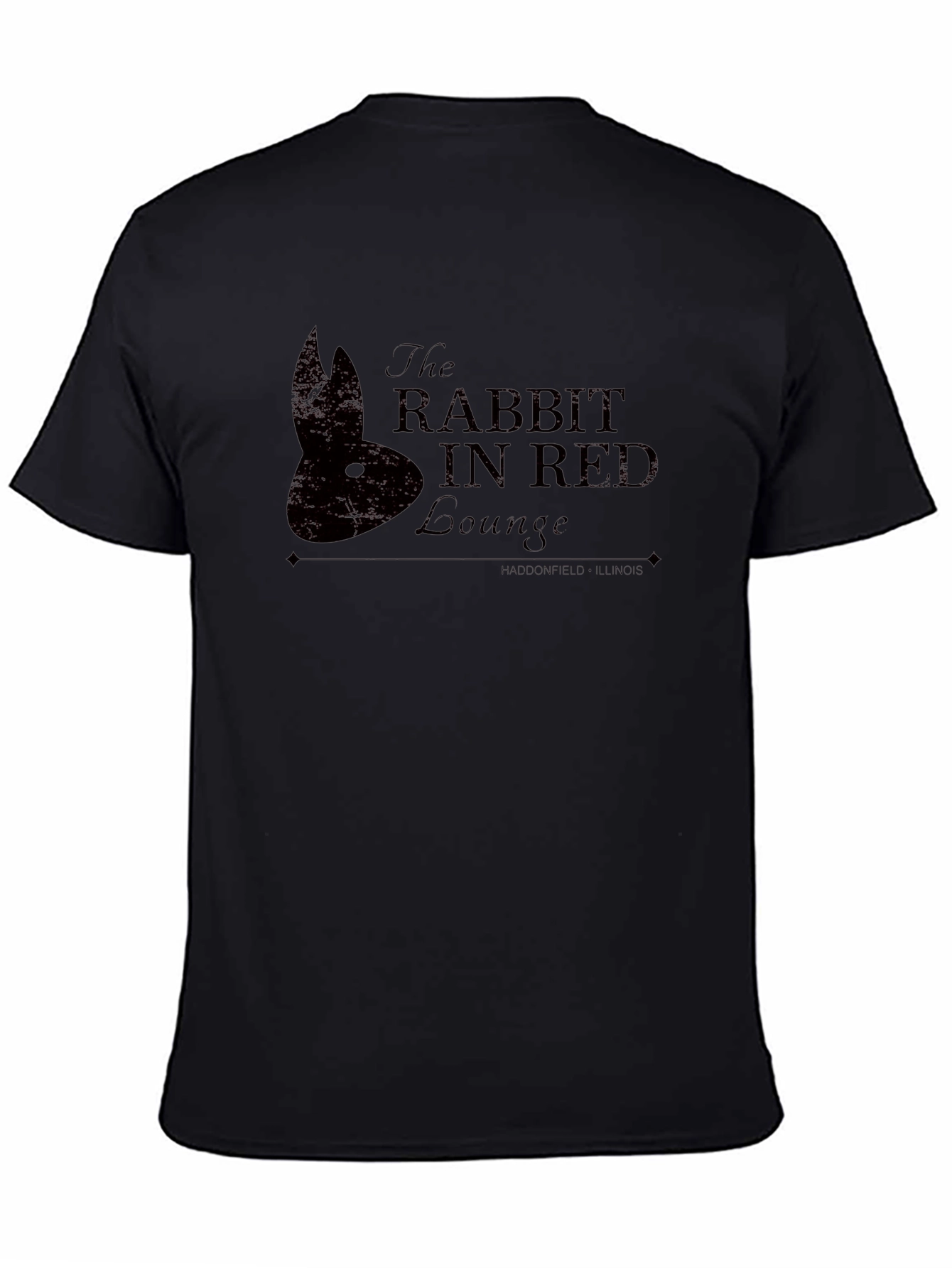 The Rabbit in Red Lounge Graphic T-Shirt