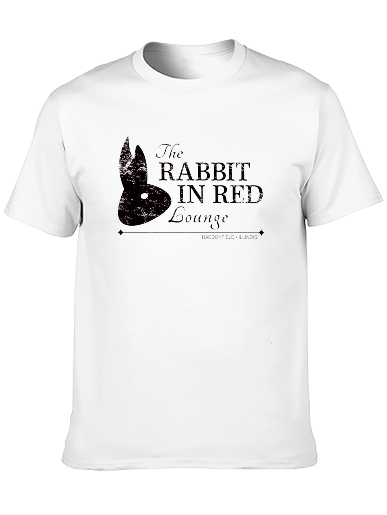 The Rabbit in Red Lounge Graphic T-Shirt