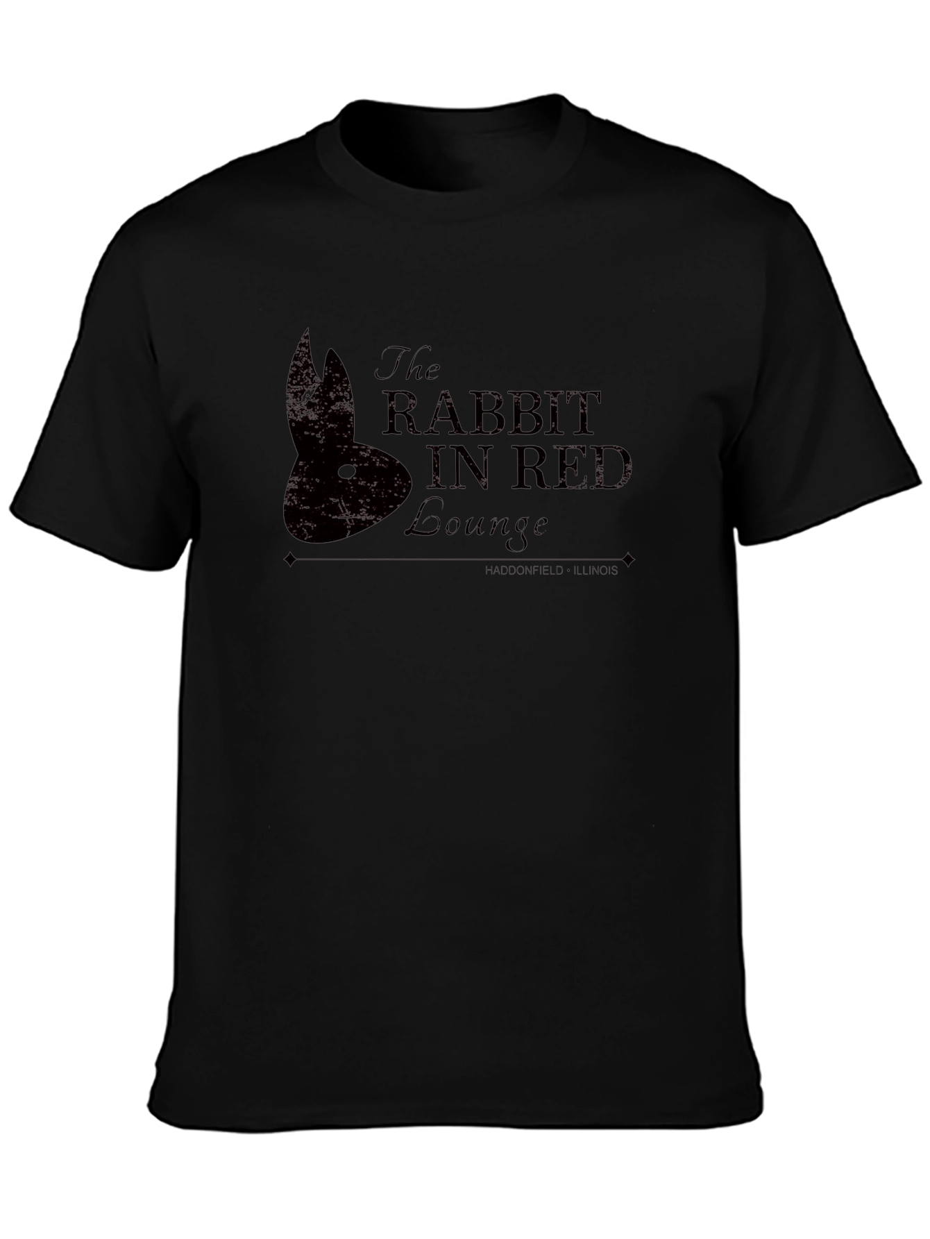 The Rabbit in Red Lounge Graphic T-Shirt