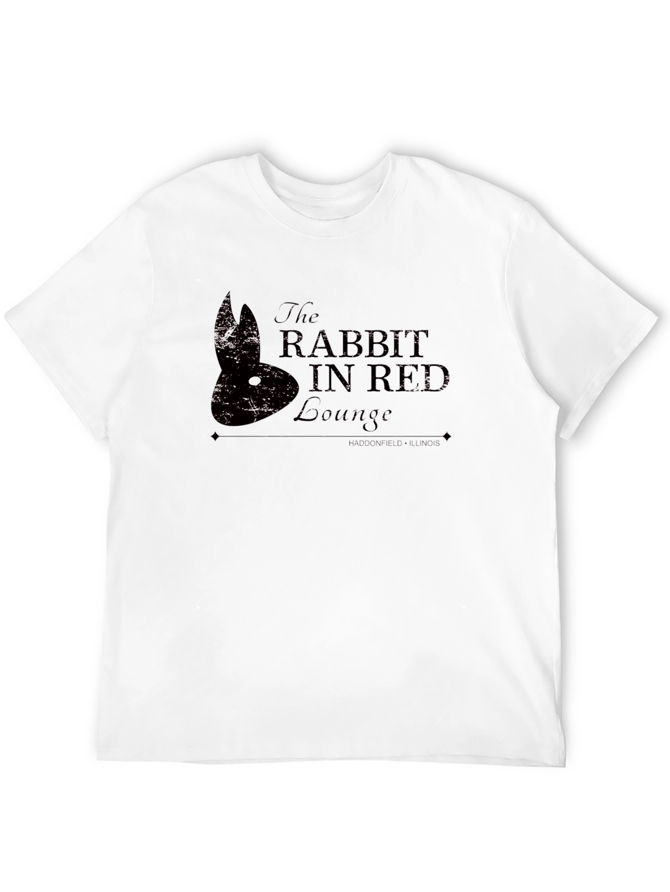 The Rabbit in Red Lounge Graphic T-Shirt