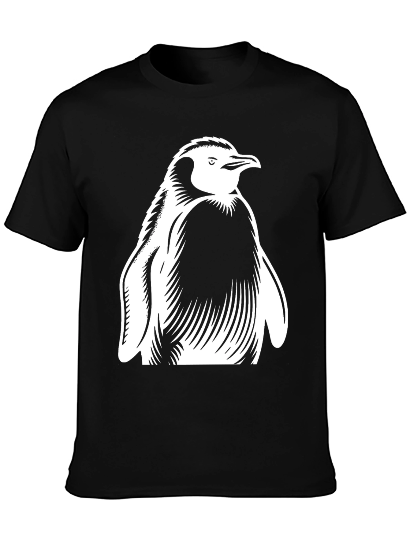 Penguin Graphic Tee - Classic Black