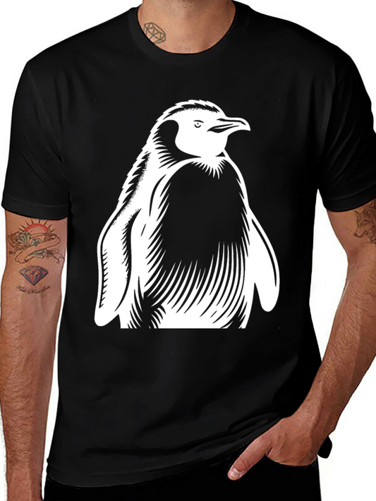 Penguin Graphic Tee - Classic Black